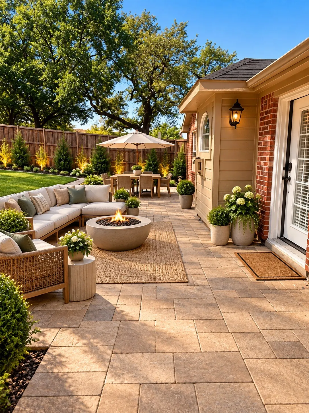 Back Patio - Virtually Staged