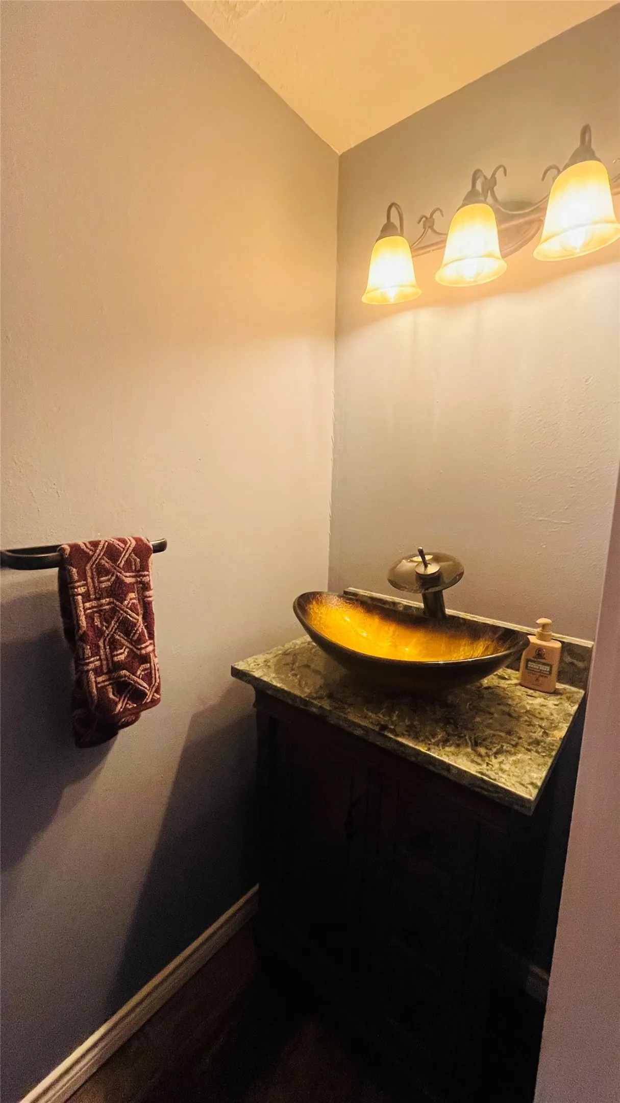 Powder Room on bottom level
