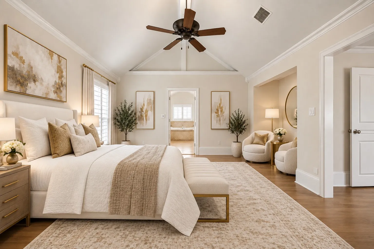 Primary Bedroom—Virtually Staged