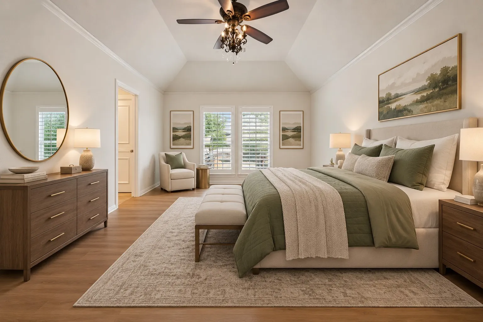 Bedroom—Virtually Staged