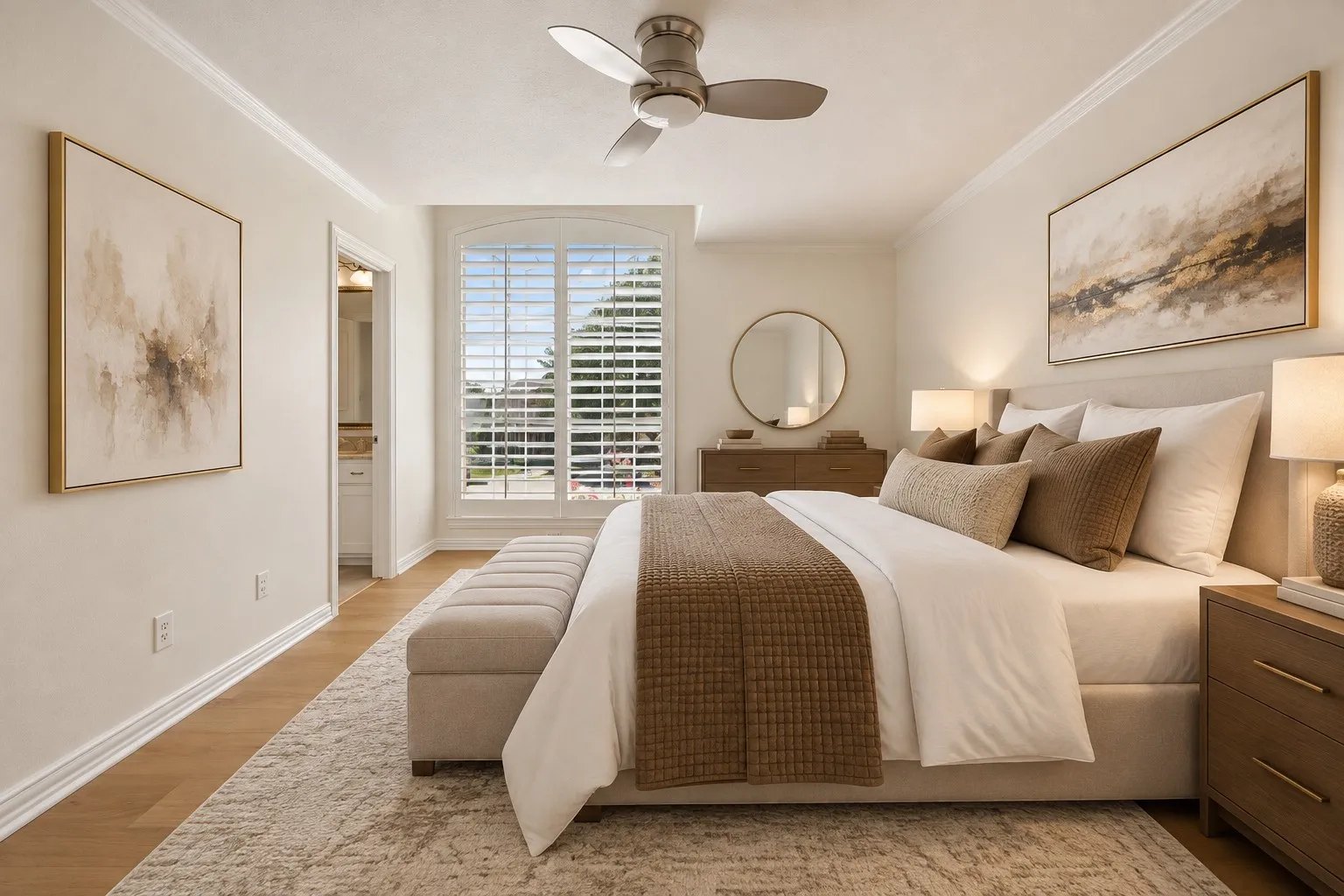 Bedroom—Virtually Staged