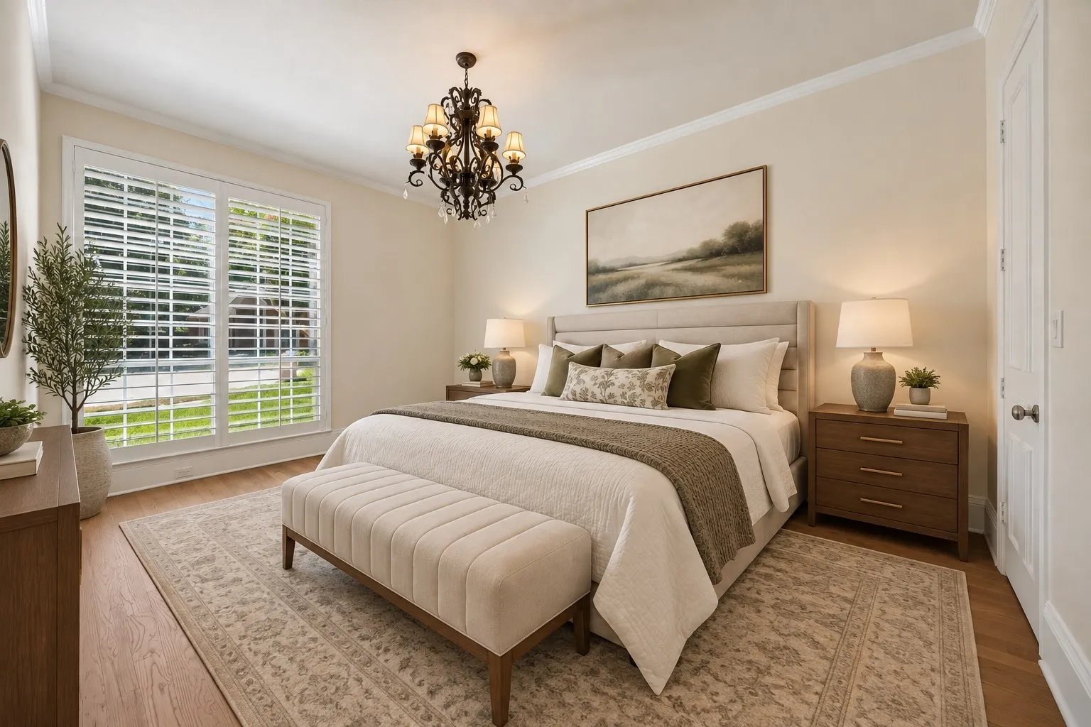 Bedroom—Virtually Staged