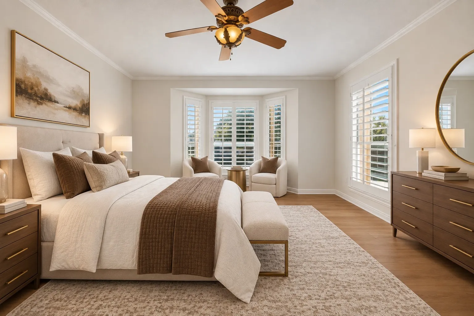Bedroom—Virtually Staged