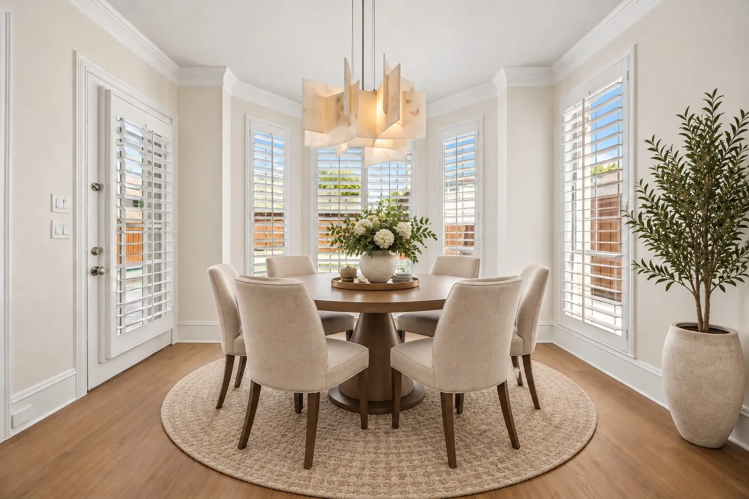 Breakfast Area—Virtually Staged