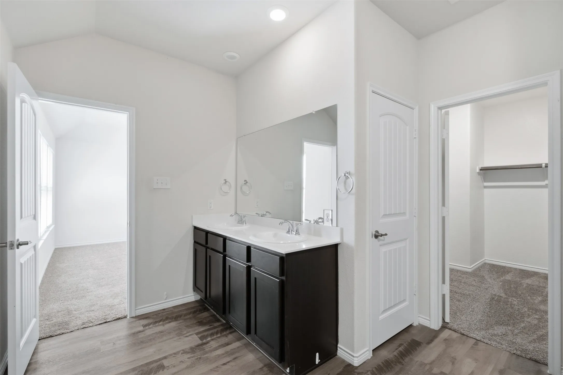 Primary Bathroom with dual sinks