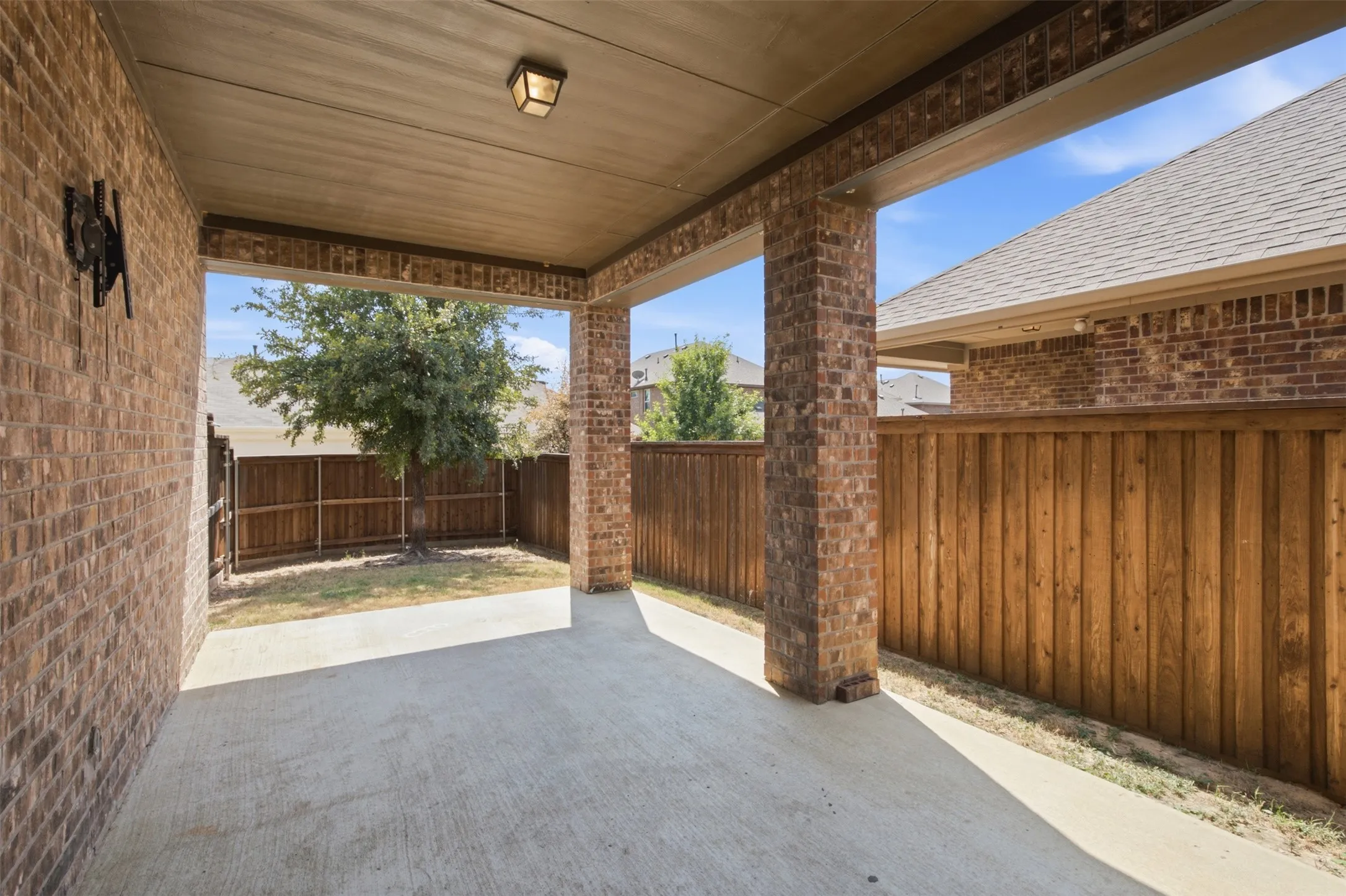 Covered Patio #2 at the back of the house