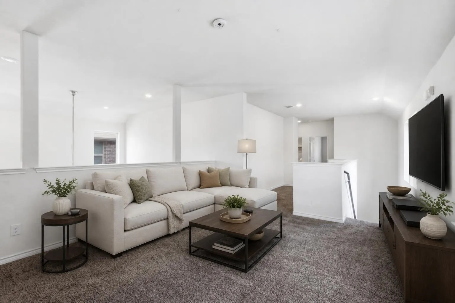 Upstairs Living Room- Virtually Staged