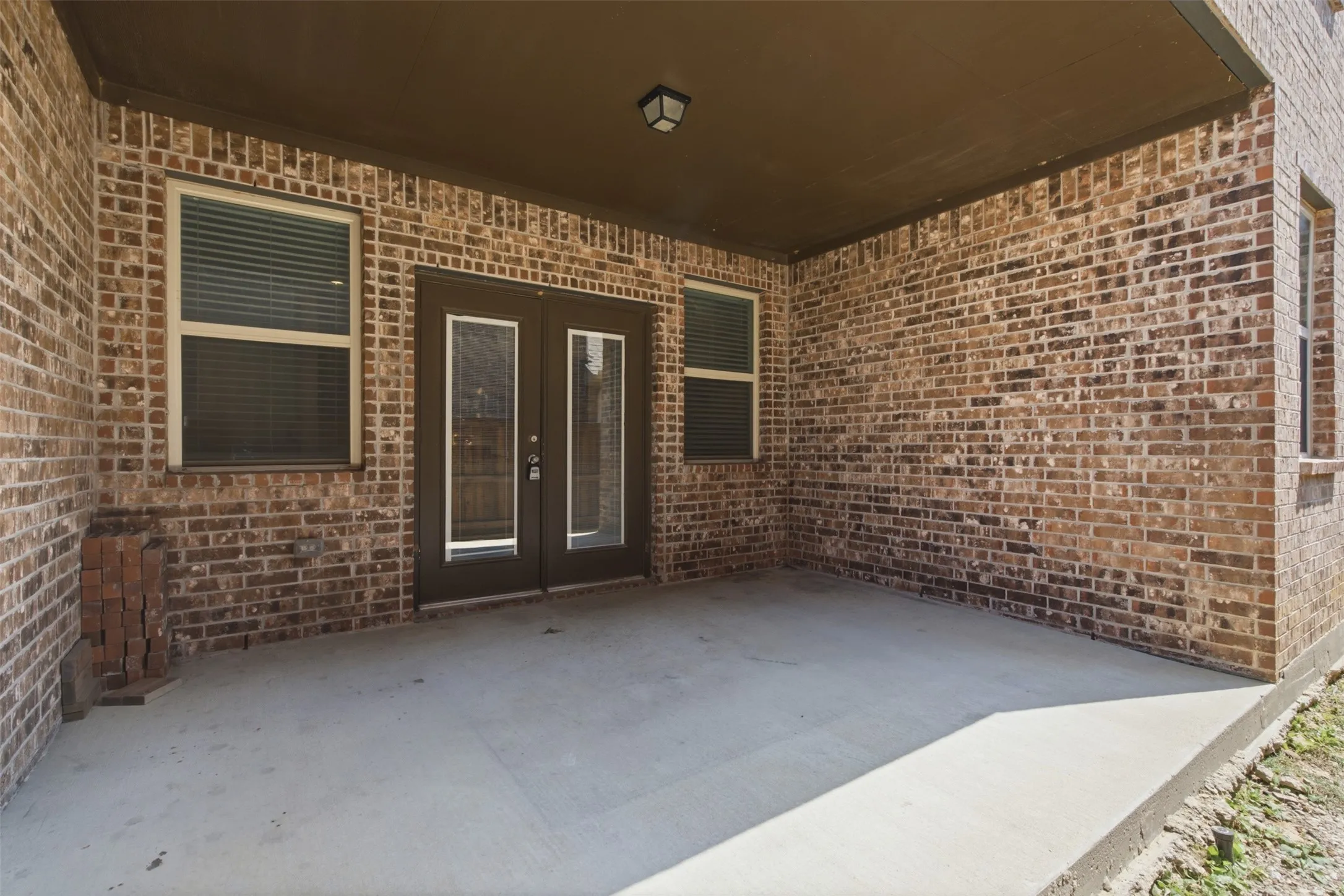 Covered Patio #1 on the side of house