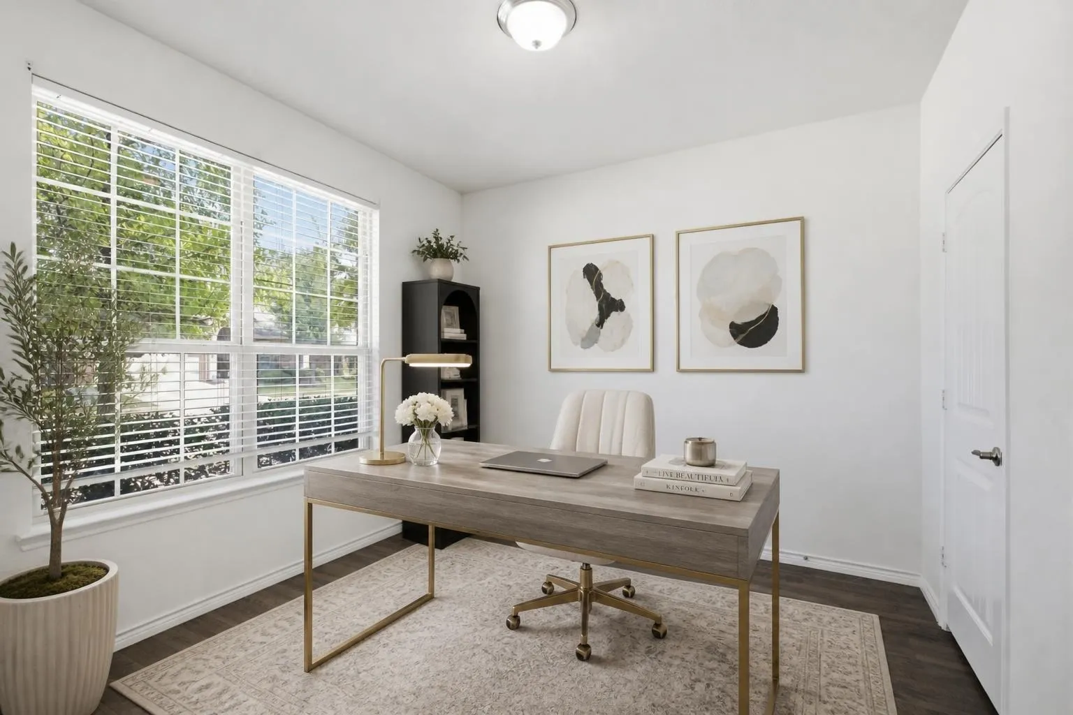 Office/Flex Room - Virtually Staged Photo