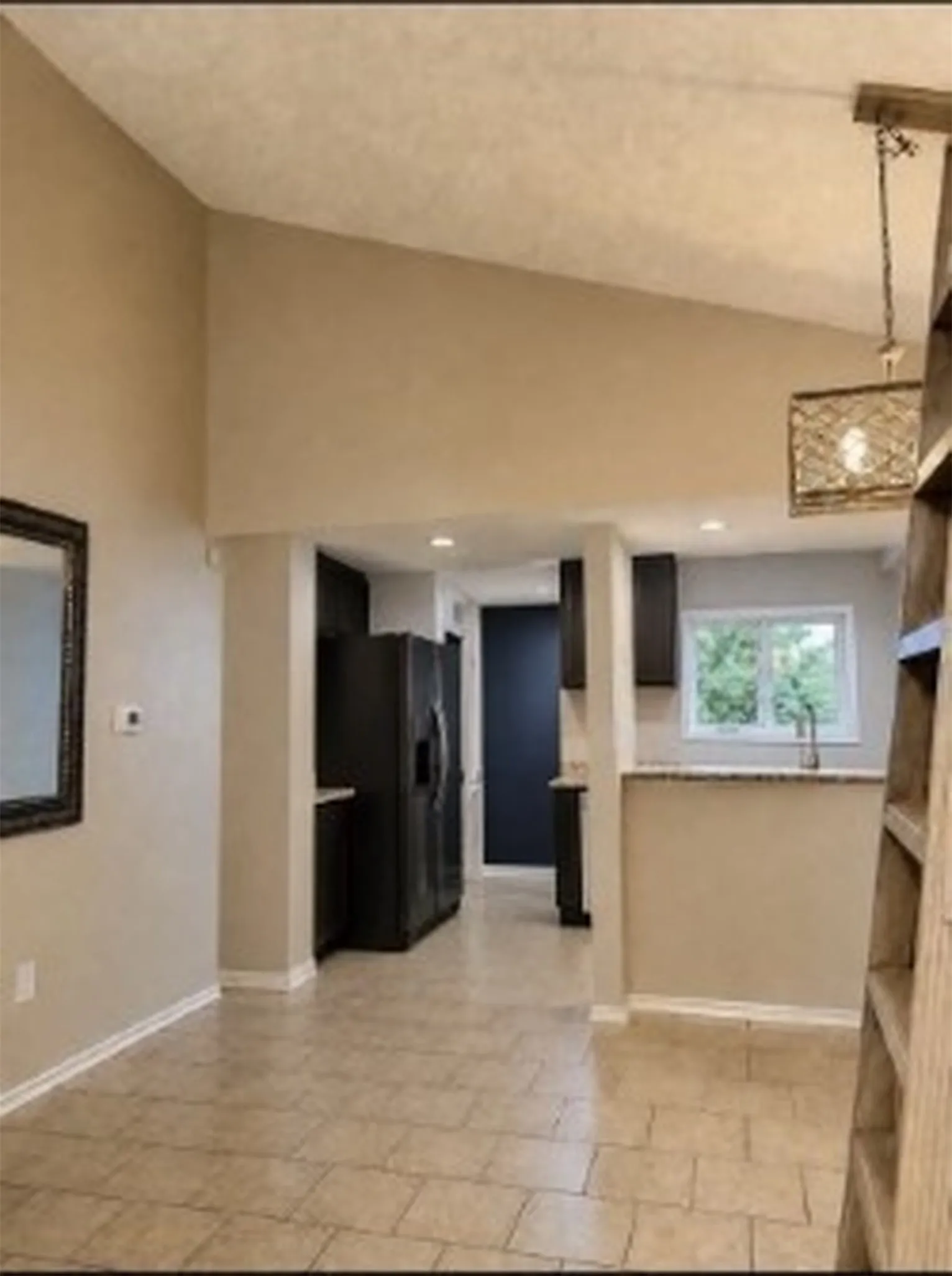 Dining area off the large living room