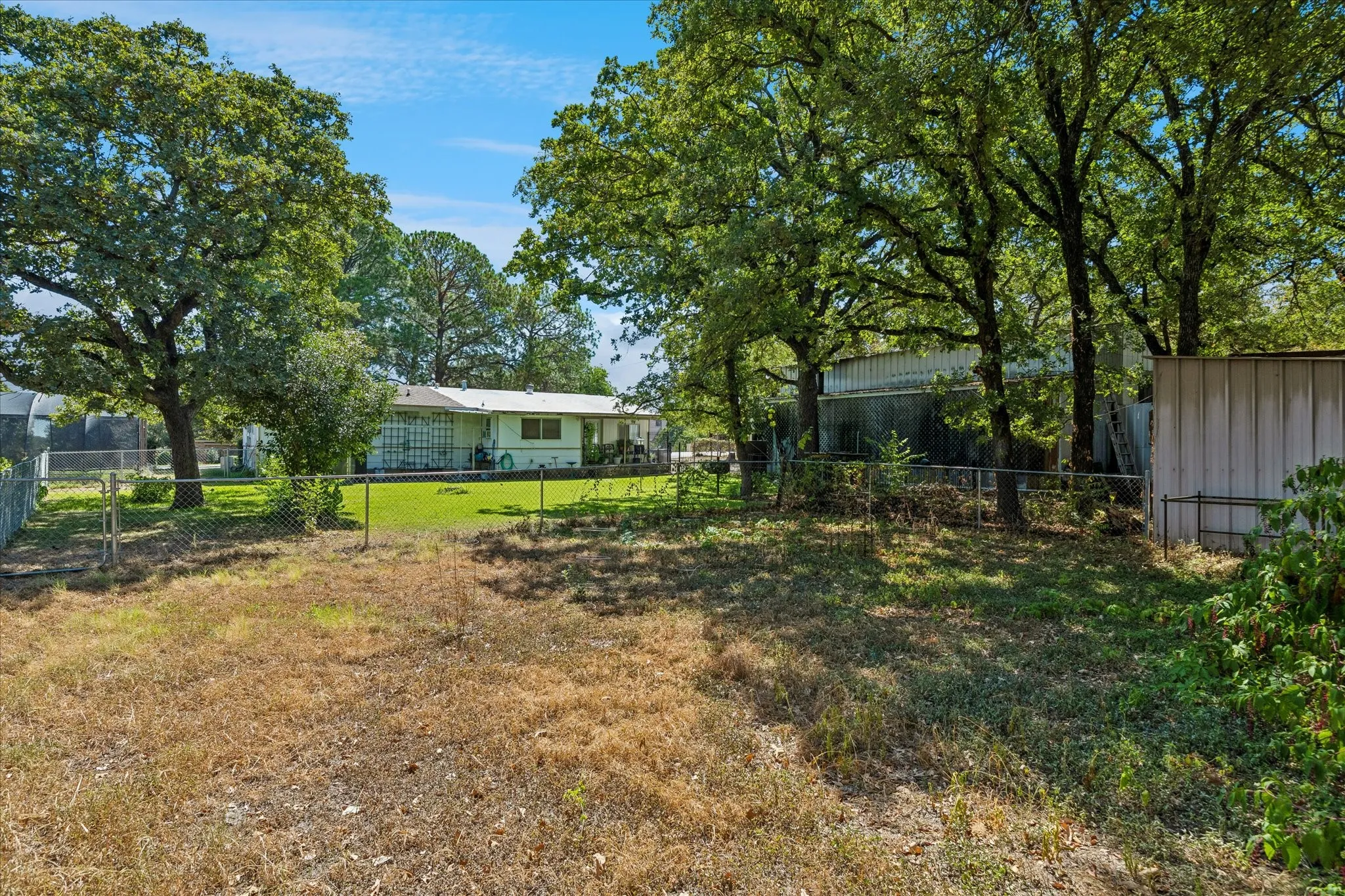 View from back of property