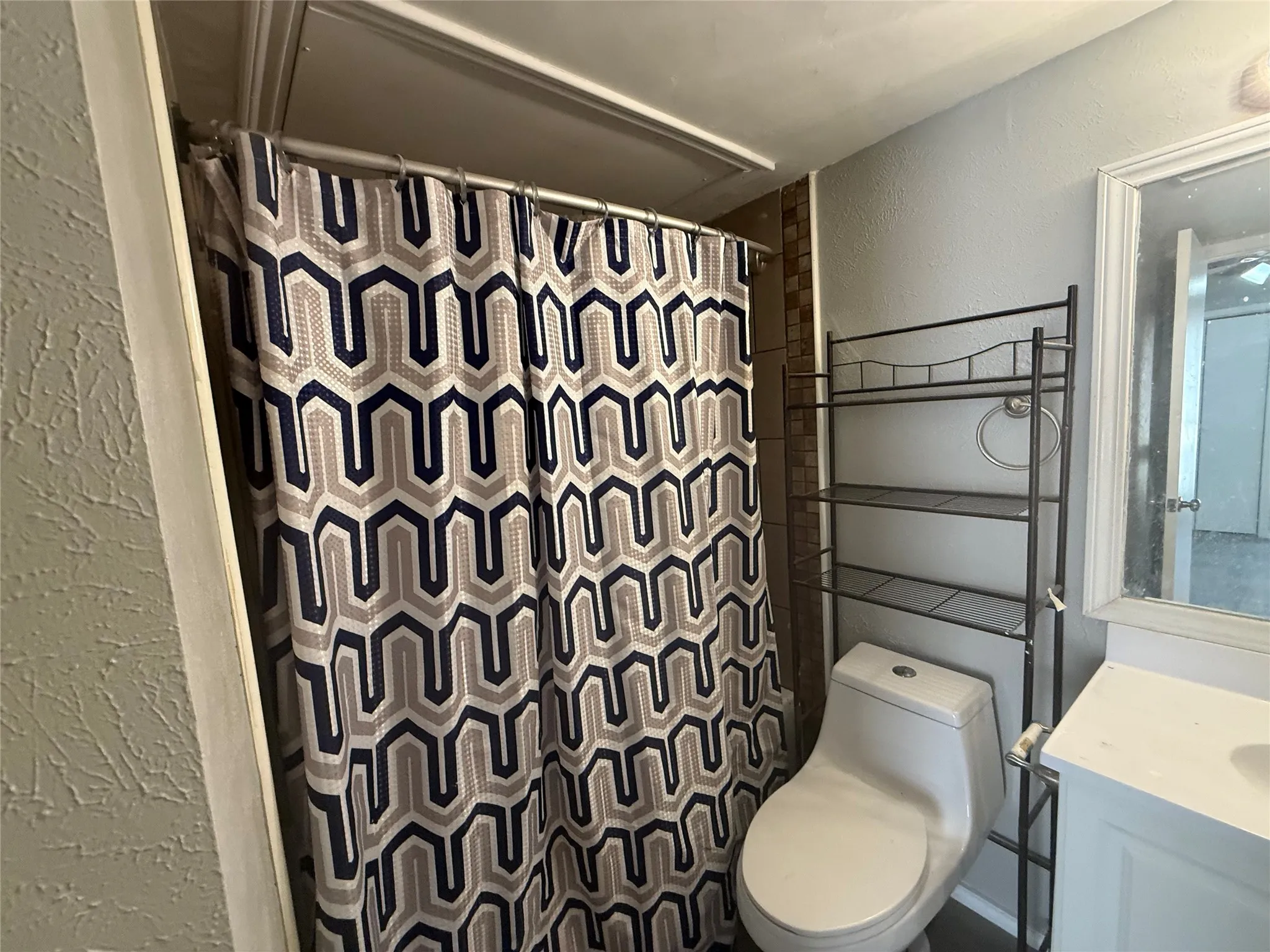 Tile accent wall