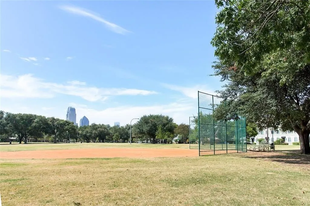 baseball field at Exall Park