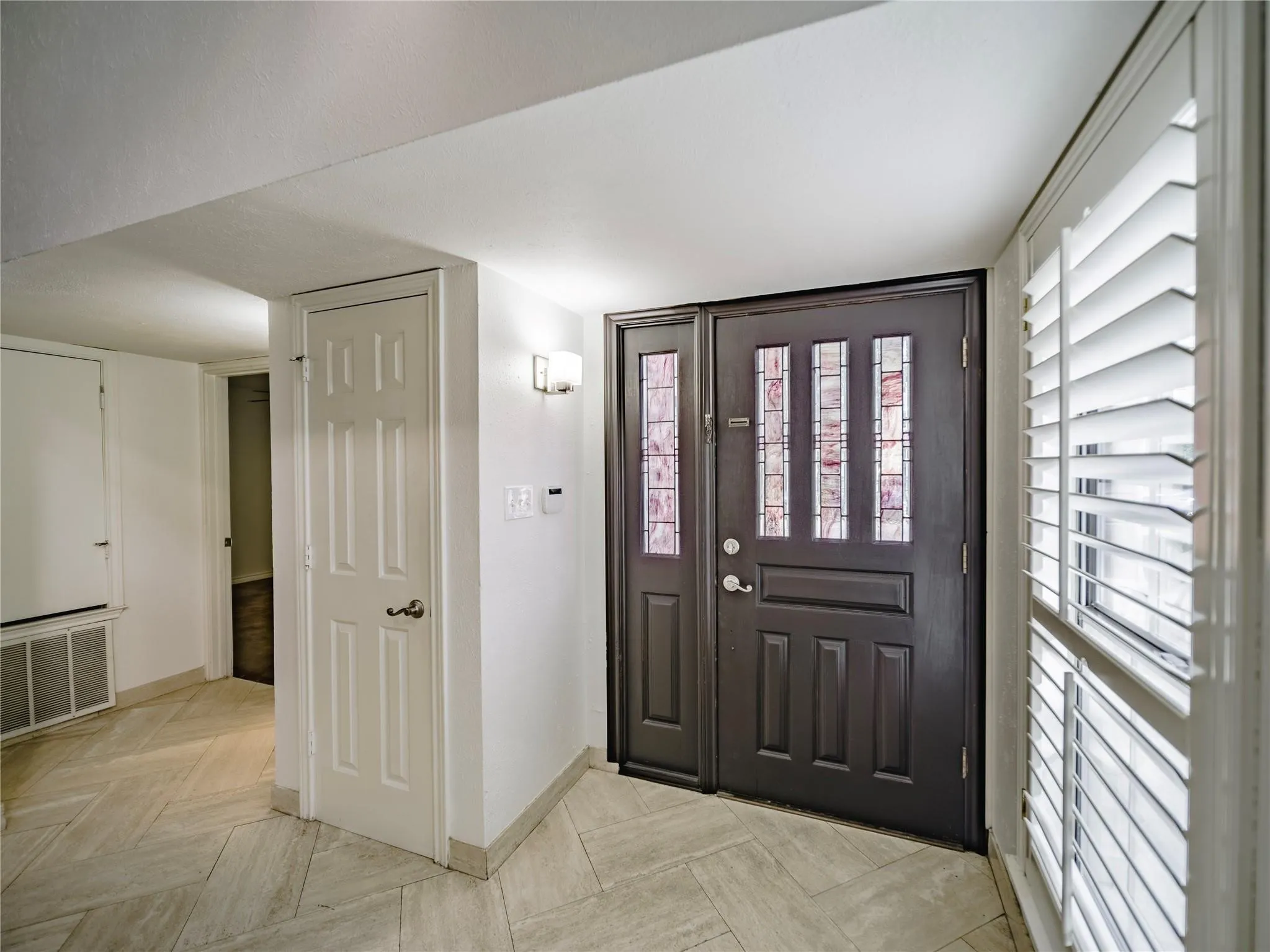 View of foyer