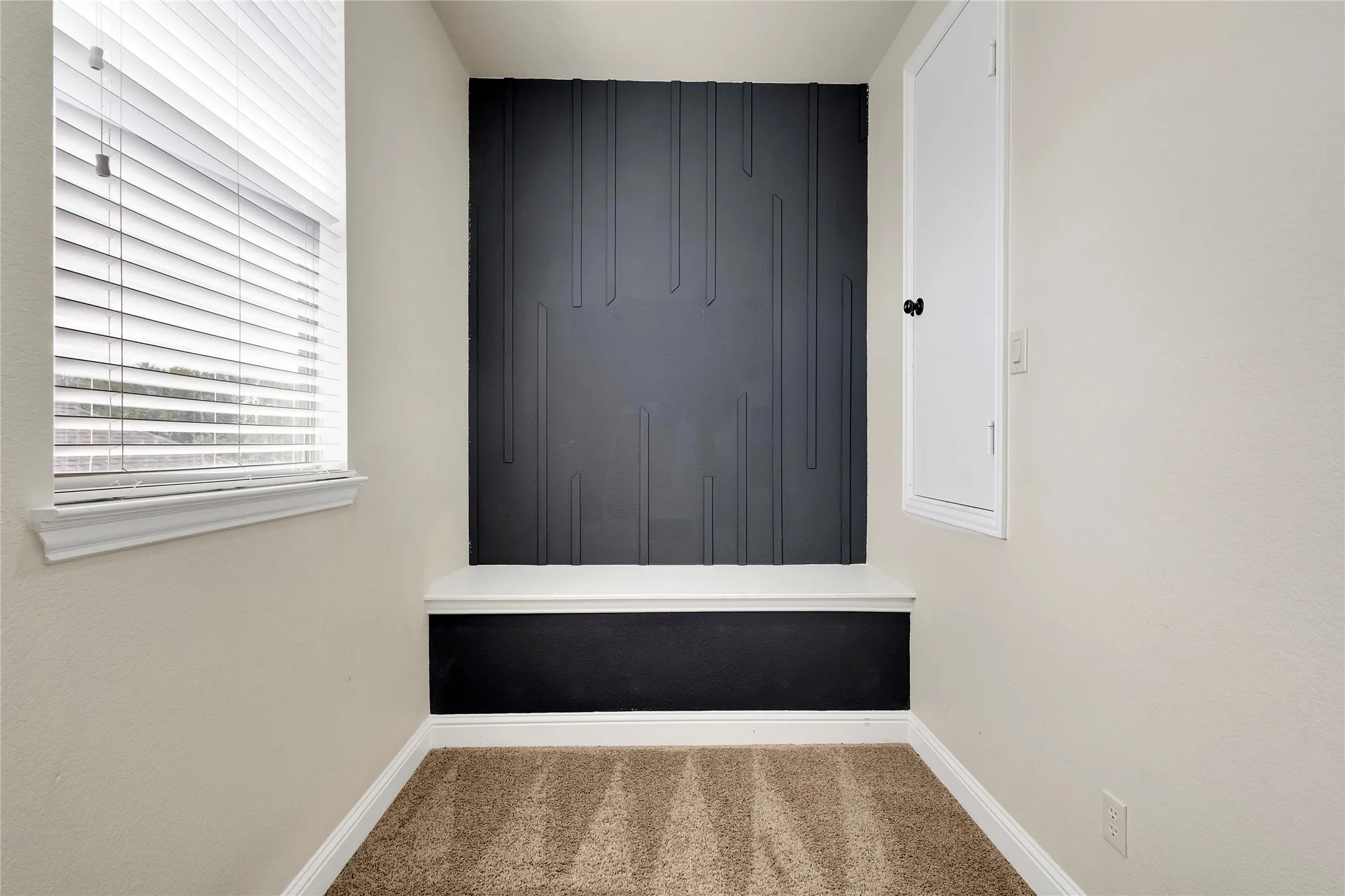 Storage at top of stairs