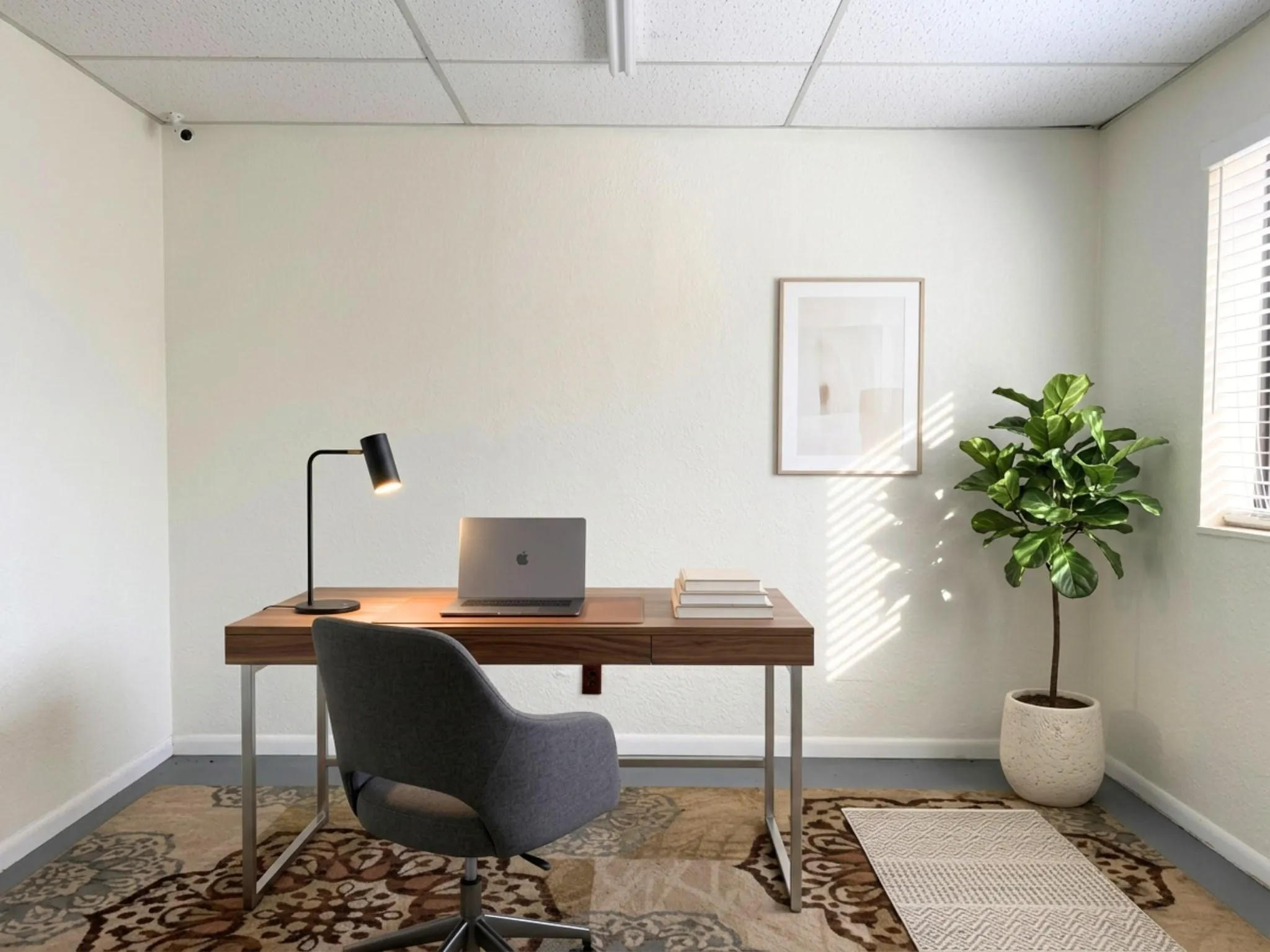 Virtually staged to show potential use