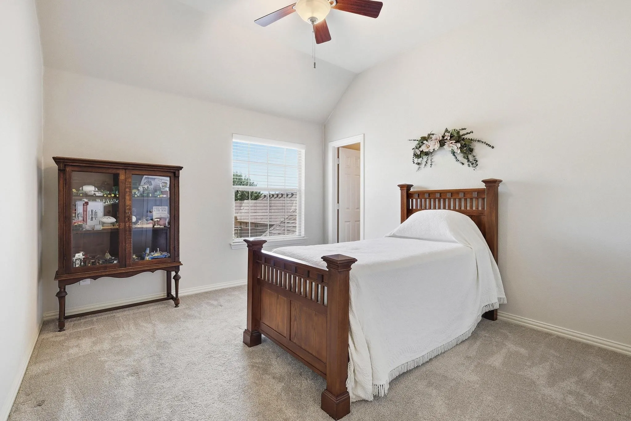 Large bedroom has an ensuite for guests or daughters.