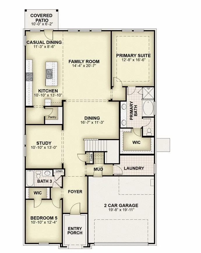 first floor