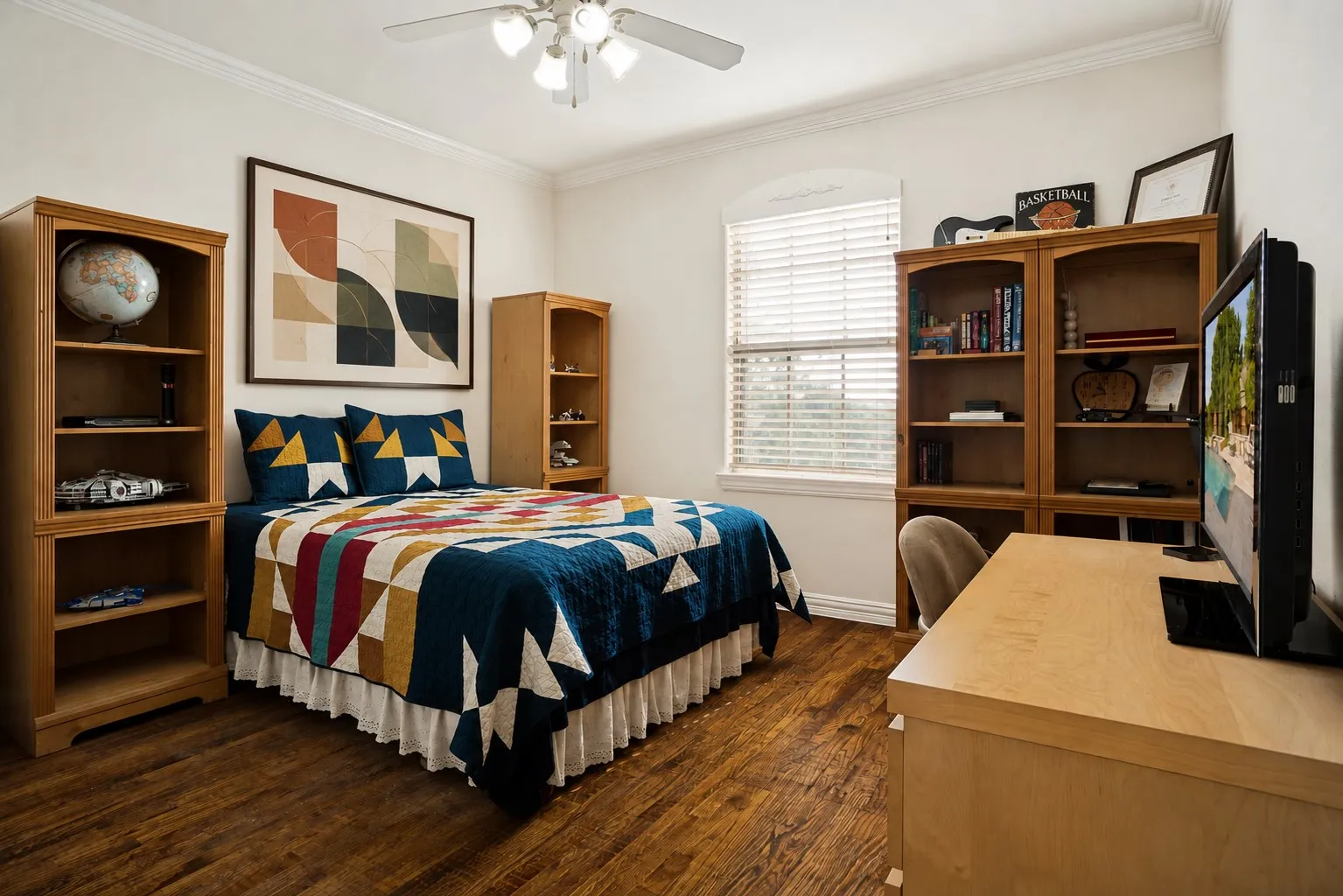 2nd floor separated bedroom