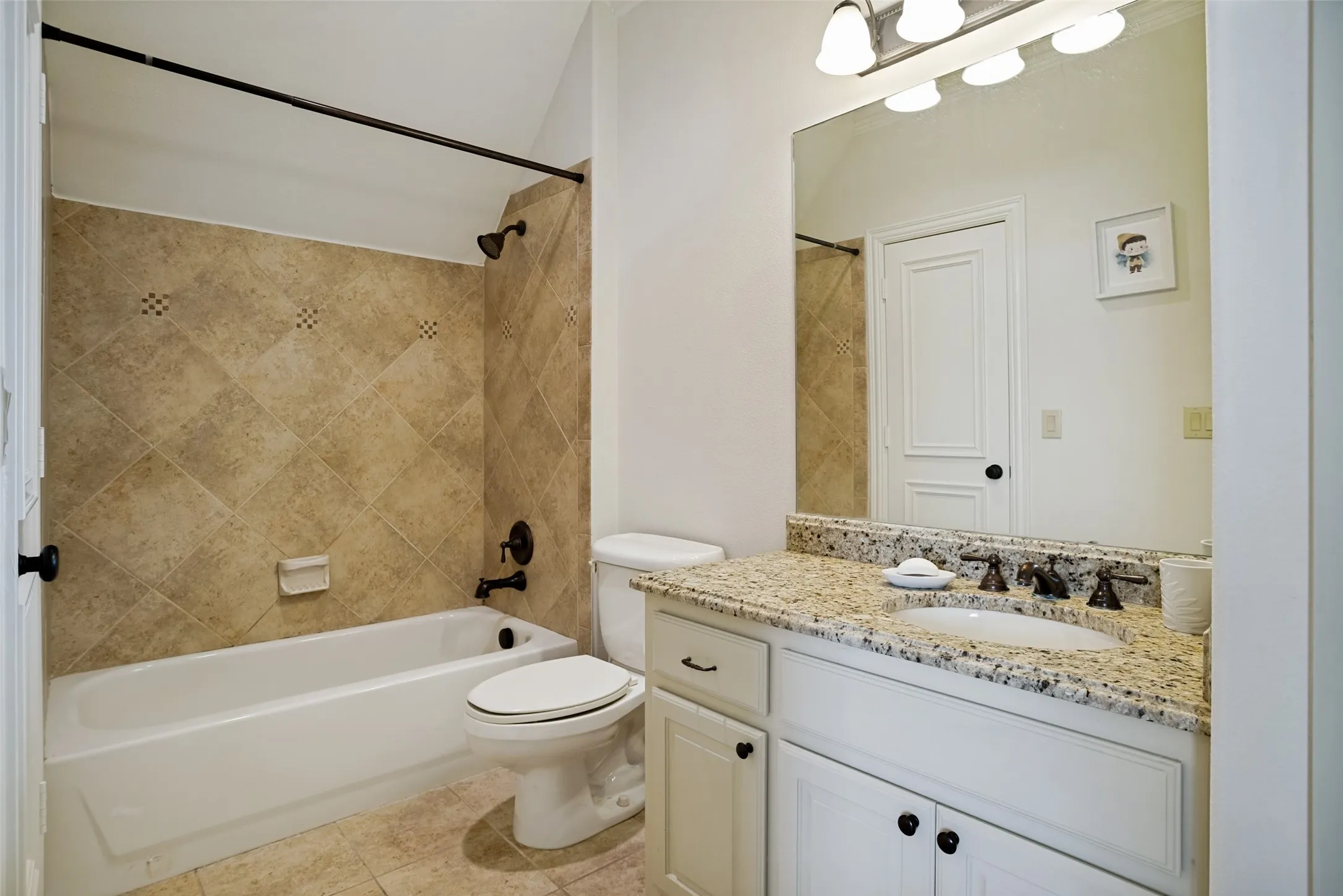 2nd floor on-suite full bath to separated bedroom