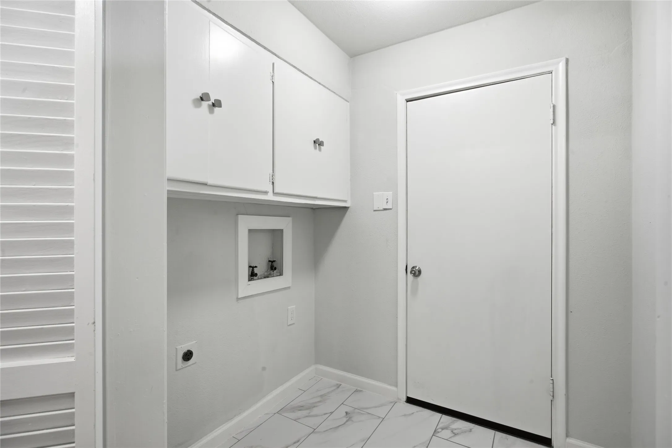 Laundry room with storage!