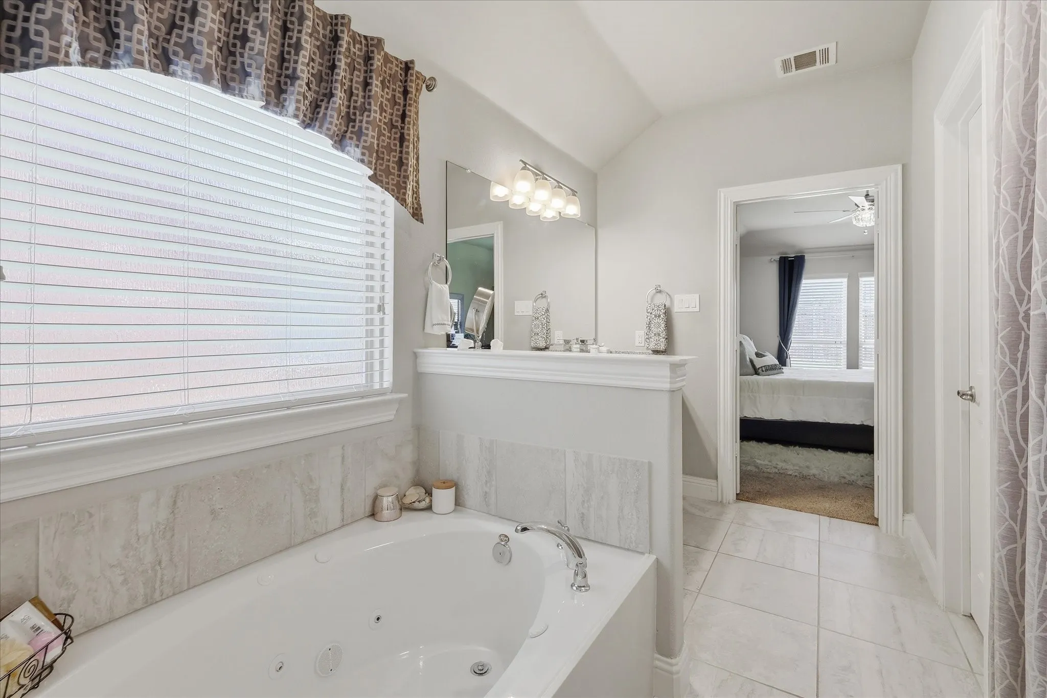 Large window provides ample natural light