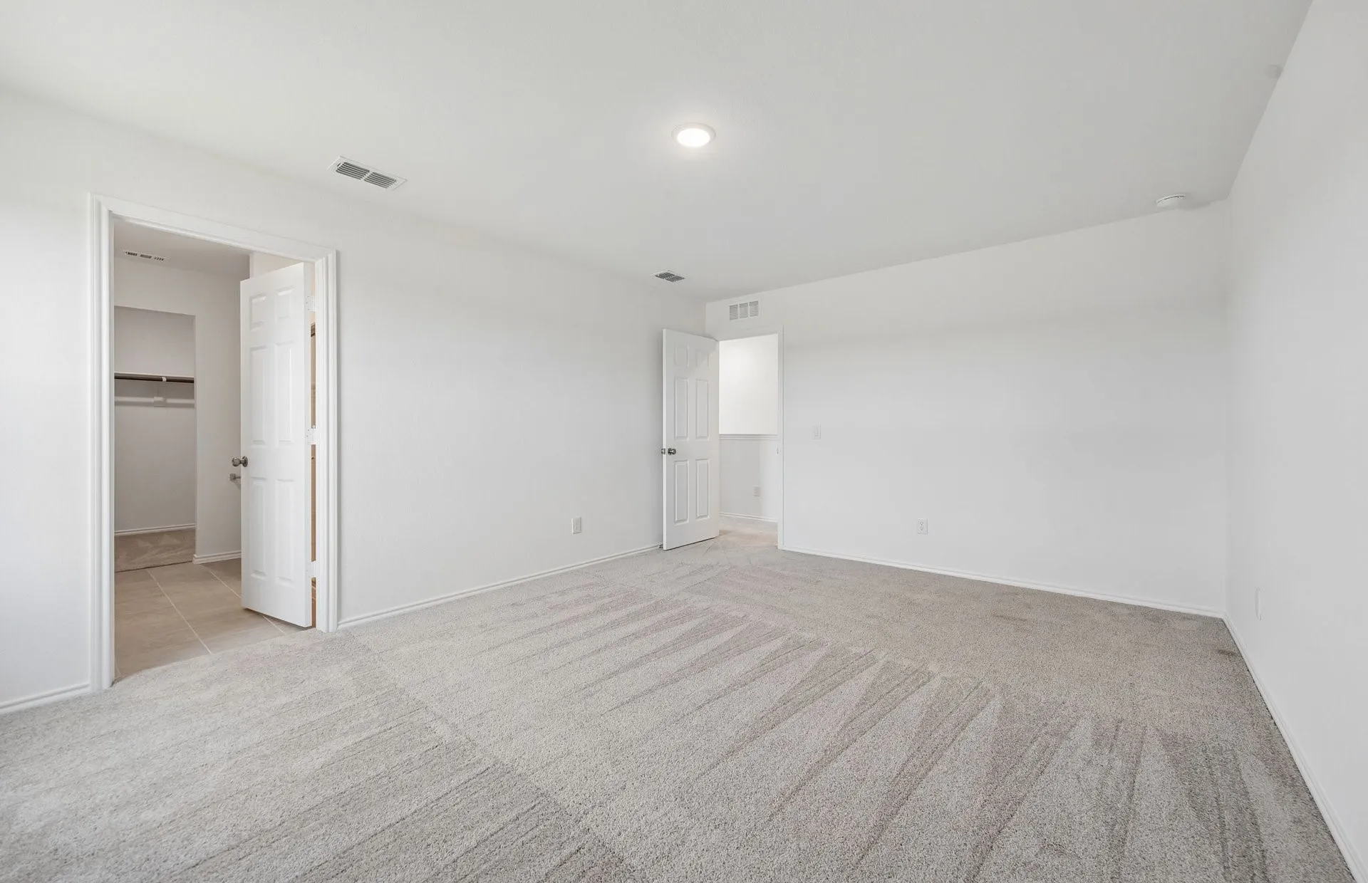 *Floorplan representation, not actual home - Spacious owner's suite view 2