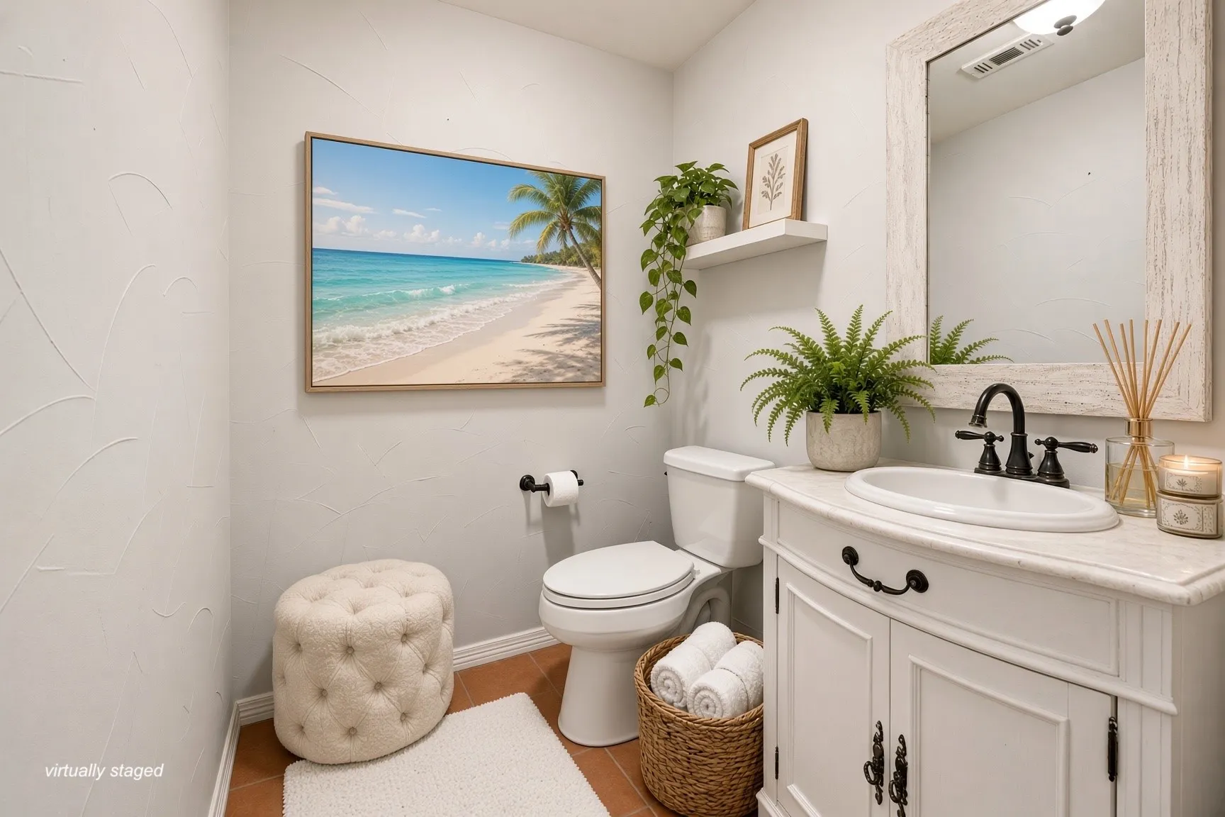 2nd floor guest bath