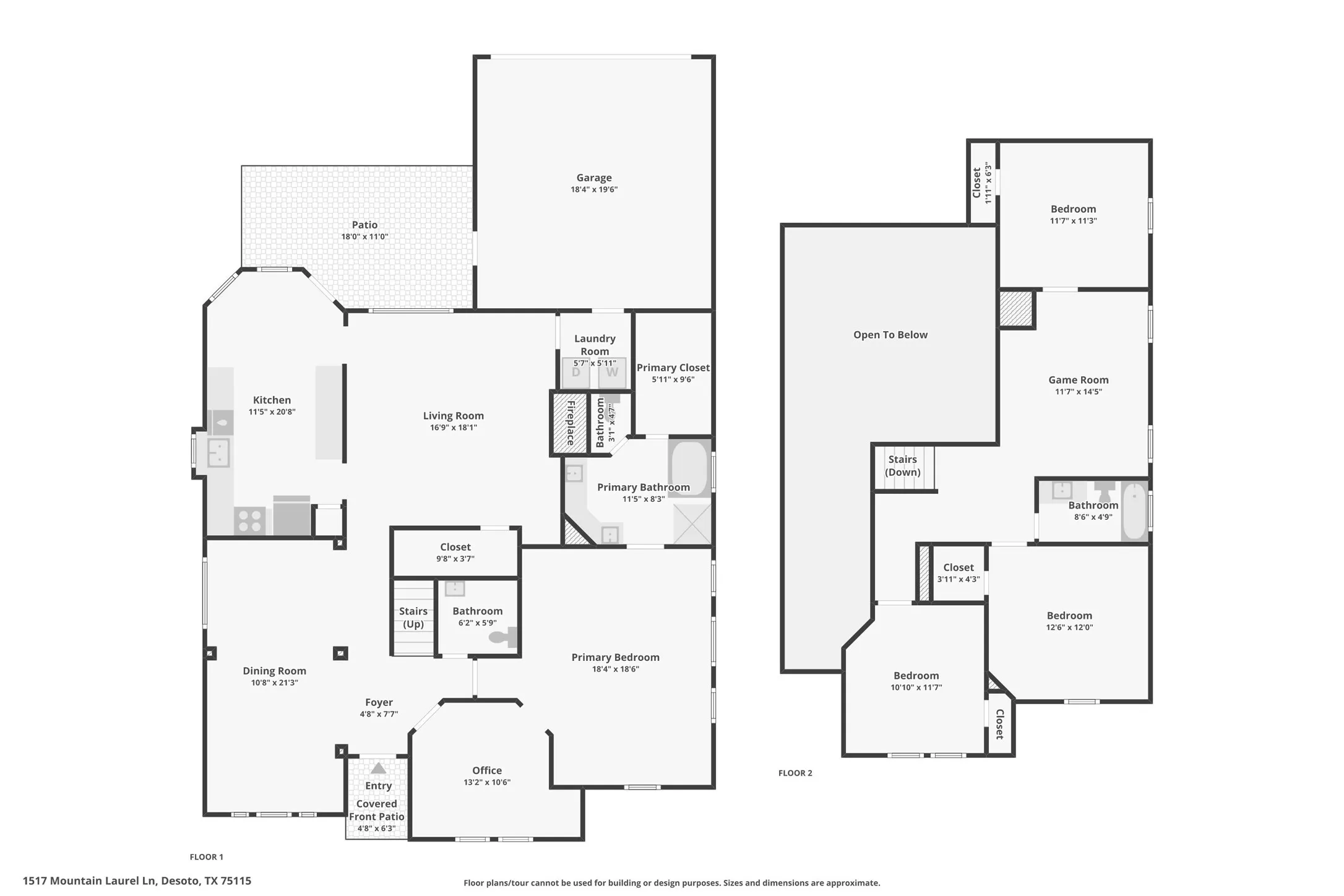 Single Family Residence For Sale in Dallas County , 1517 Mountain Laurel Lane, De Soto, Texas 75115, 4 Bedroom, 3 Bathroom, 2 Garage spaces, 2,849 Sqft, built in 2001, mls#21382151, Real Estate Agent in De Soto, Homes For Sale in Dallas county, Homes For Sale in De Soto, Realtor in De Soto Texas, Real Estate Brokerage Independent Realty Texas, Luminita Cordes Realtor