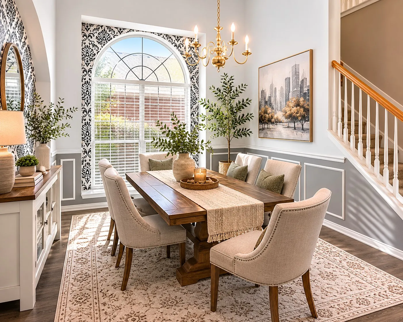 Dining Room - virtually staged