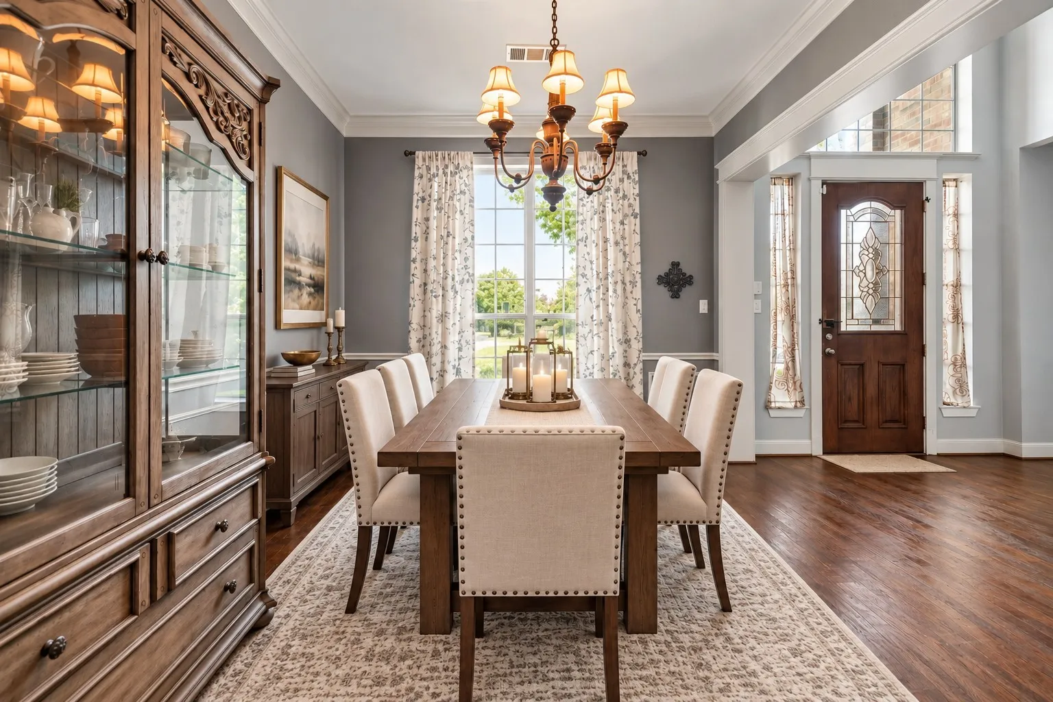 Dining Room—Virtually staged