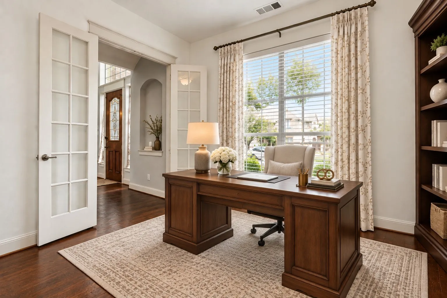 Office—Virtually staged