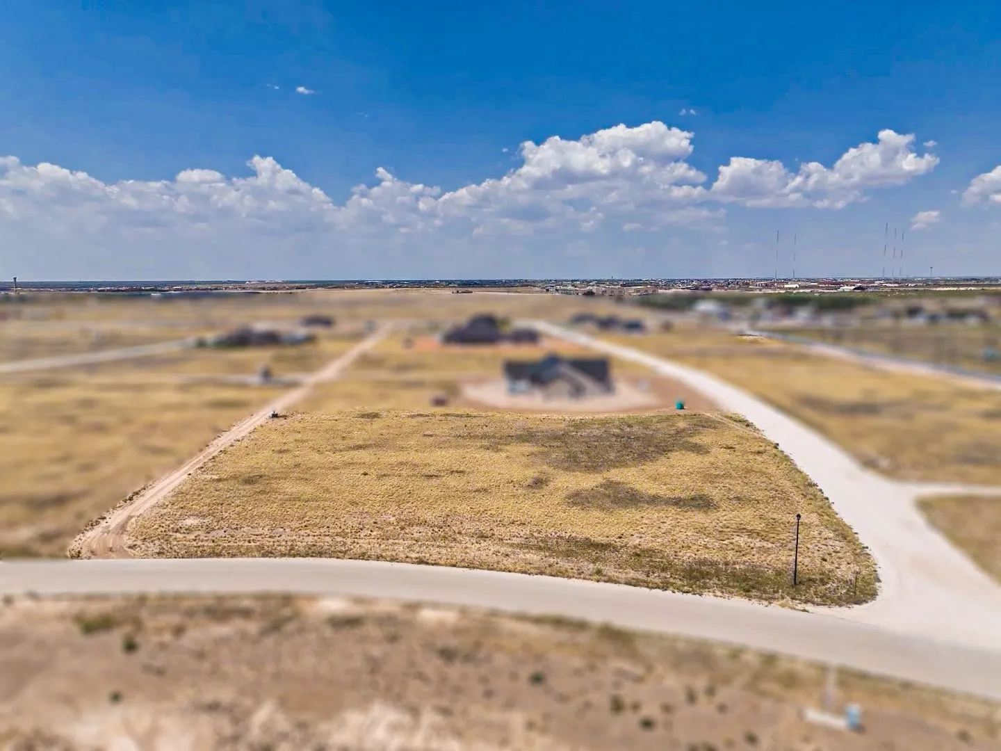 Expansive lot featuring a corner location and a flat terrain