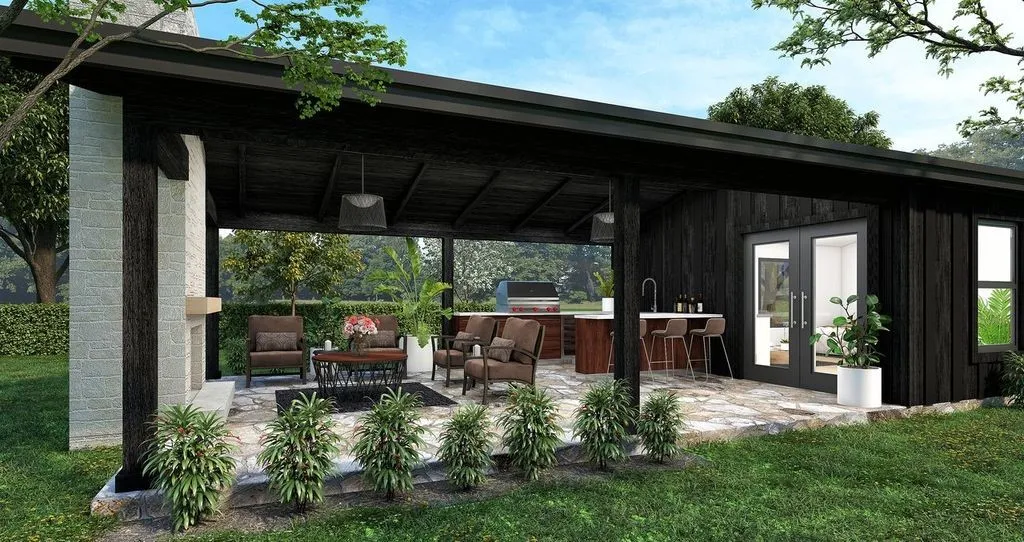 Casita Outdoor Kitchen/Entertaining Space