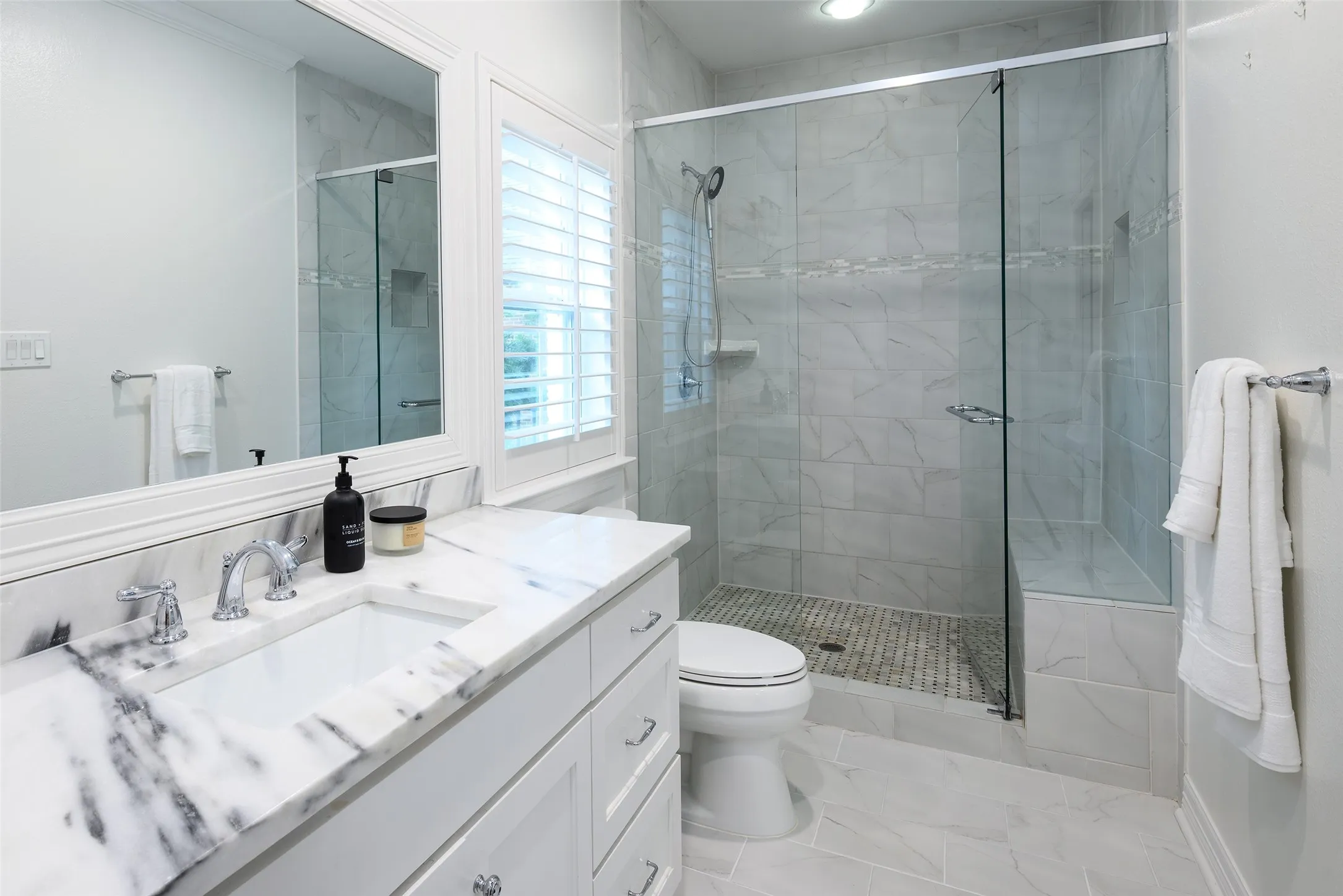Bath in full Guest Suite