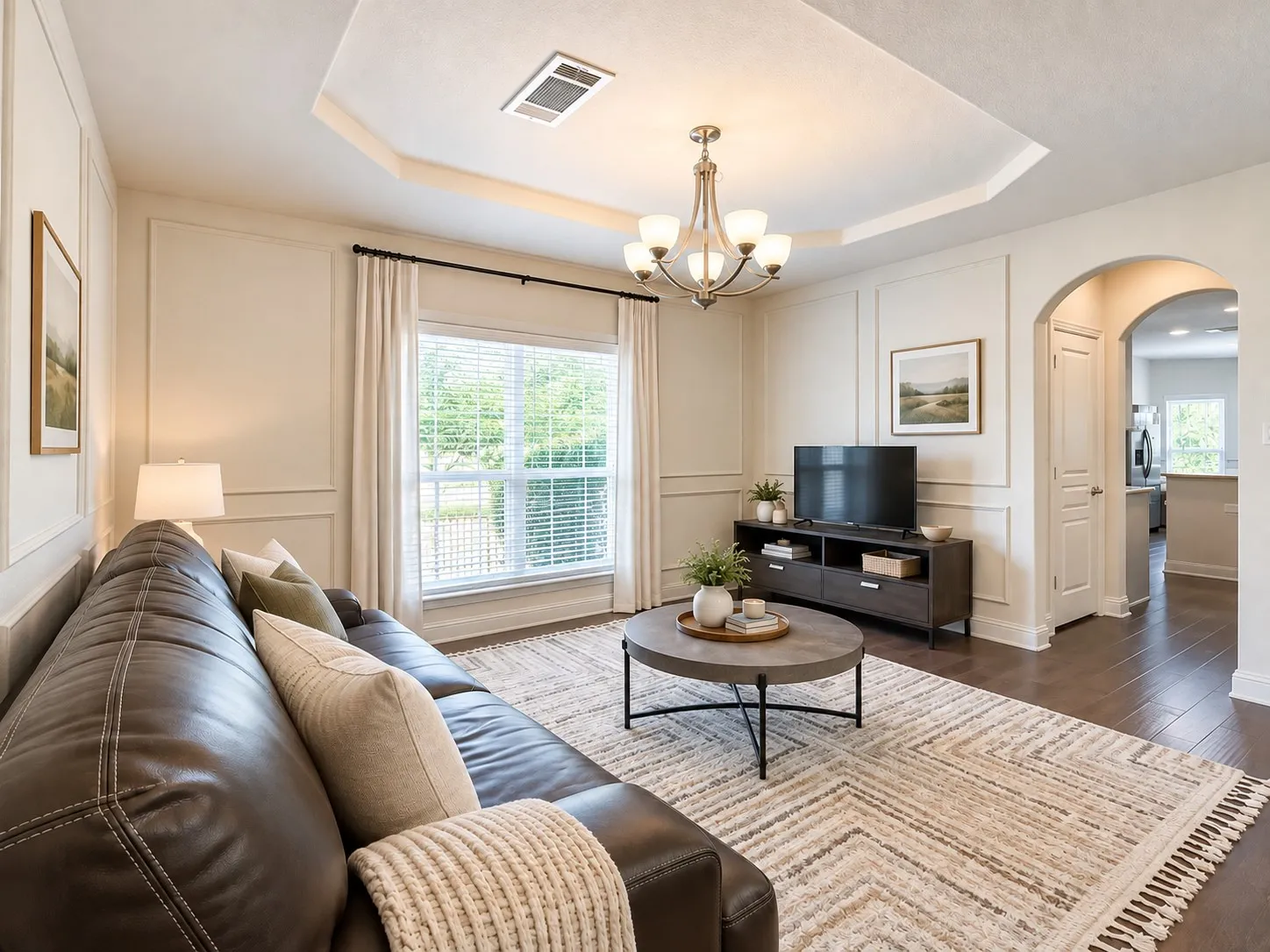 Dining Room currently being used as Second Livng/Sitting Area