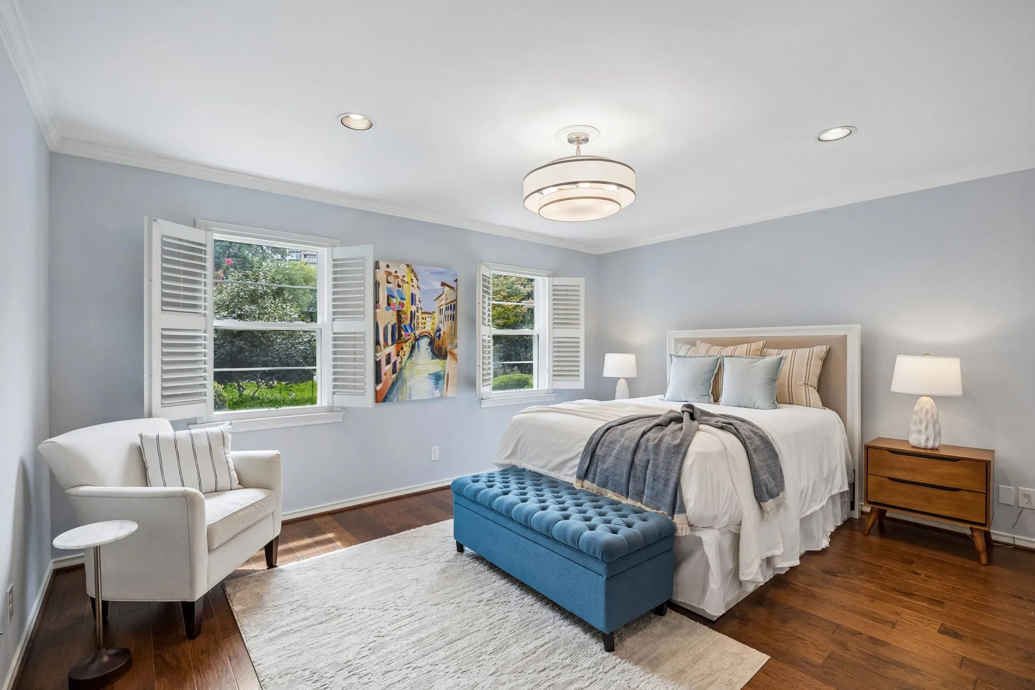 Great Views to the grounds, Plantation Shutters &  New Windows