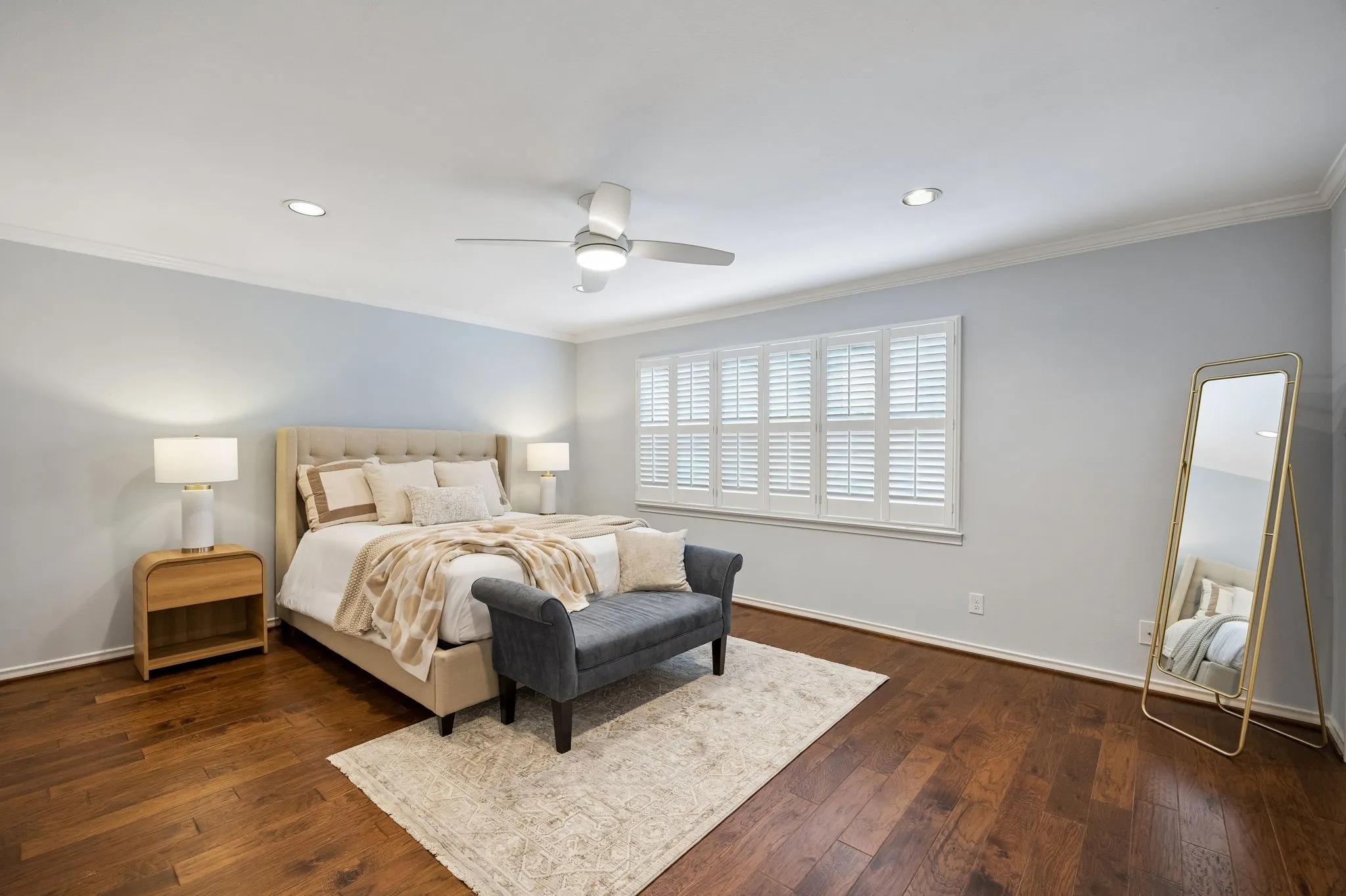 2ND BEDROOM WITH PLANTATION SHUTTERS