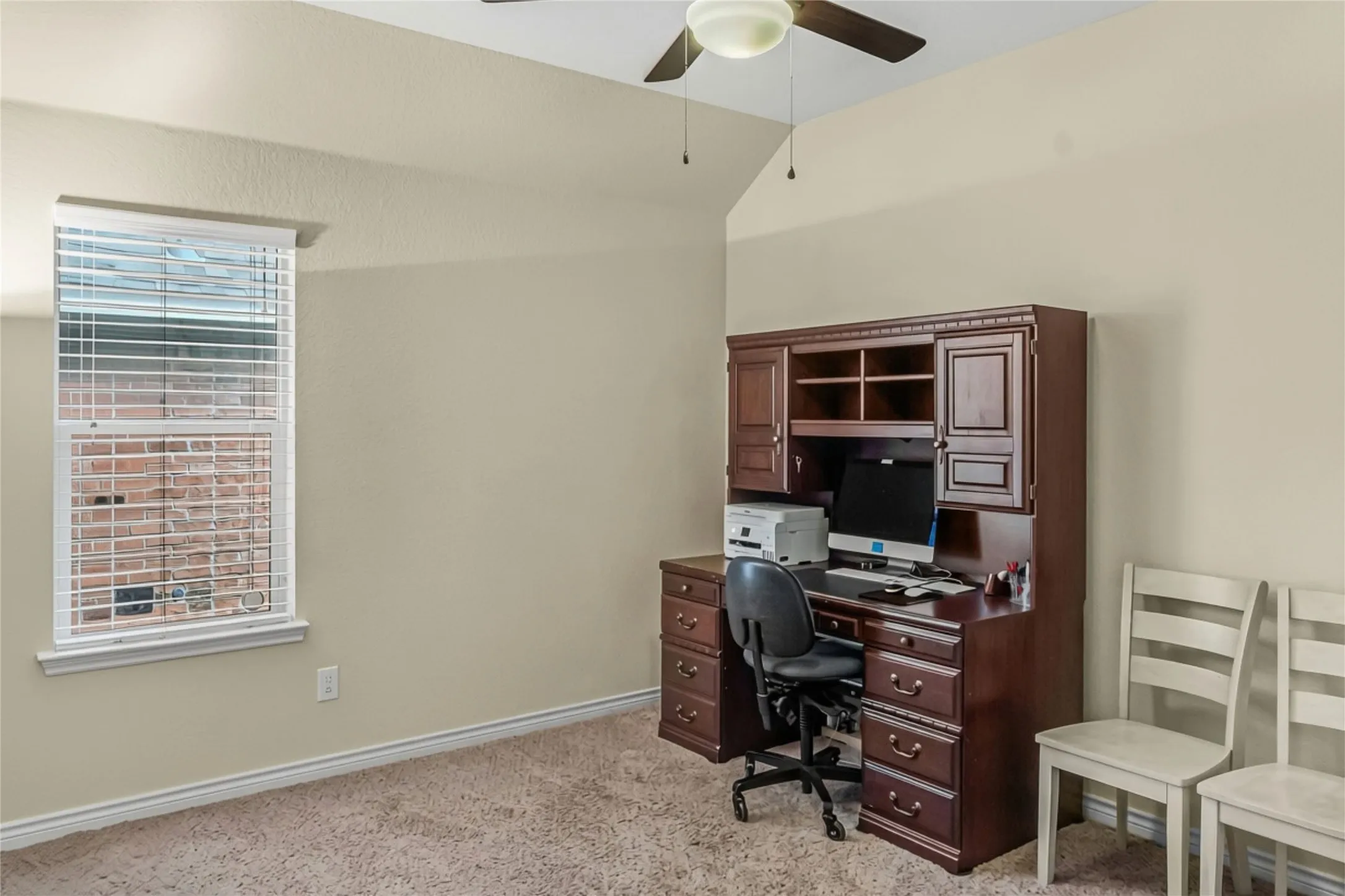 Bedroom 3 currently used as office