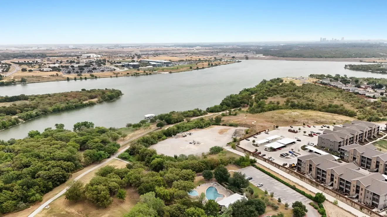 Marine Creek Ranch connects to Trinity Trails around Marine Creek Lake. About 7 miles of tail to enjoy around the lake