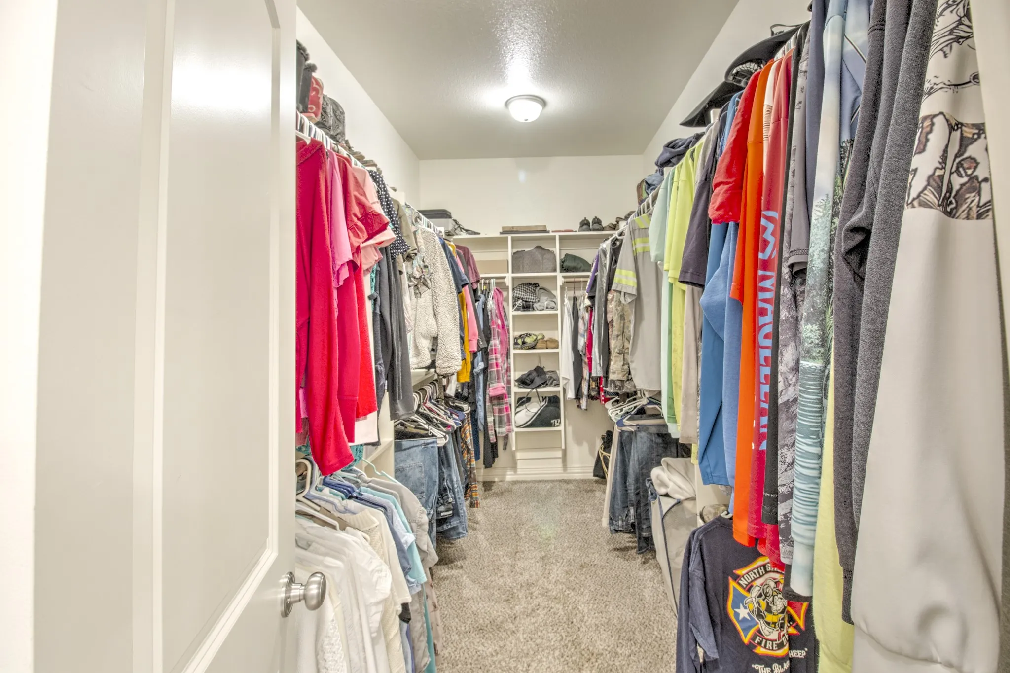 Primary walk in closet.
