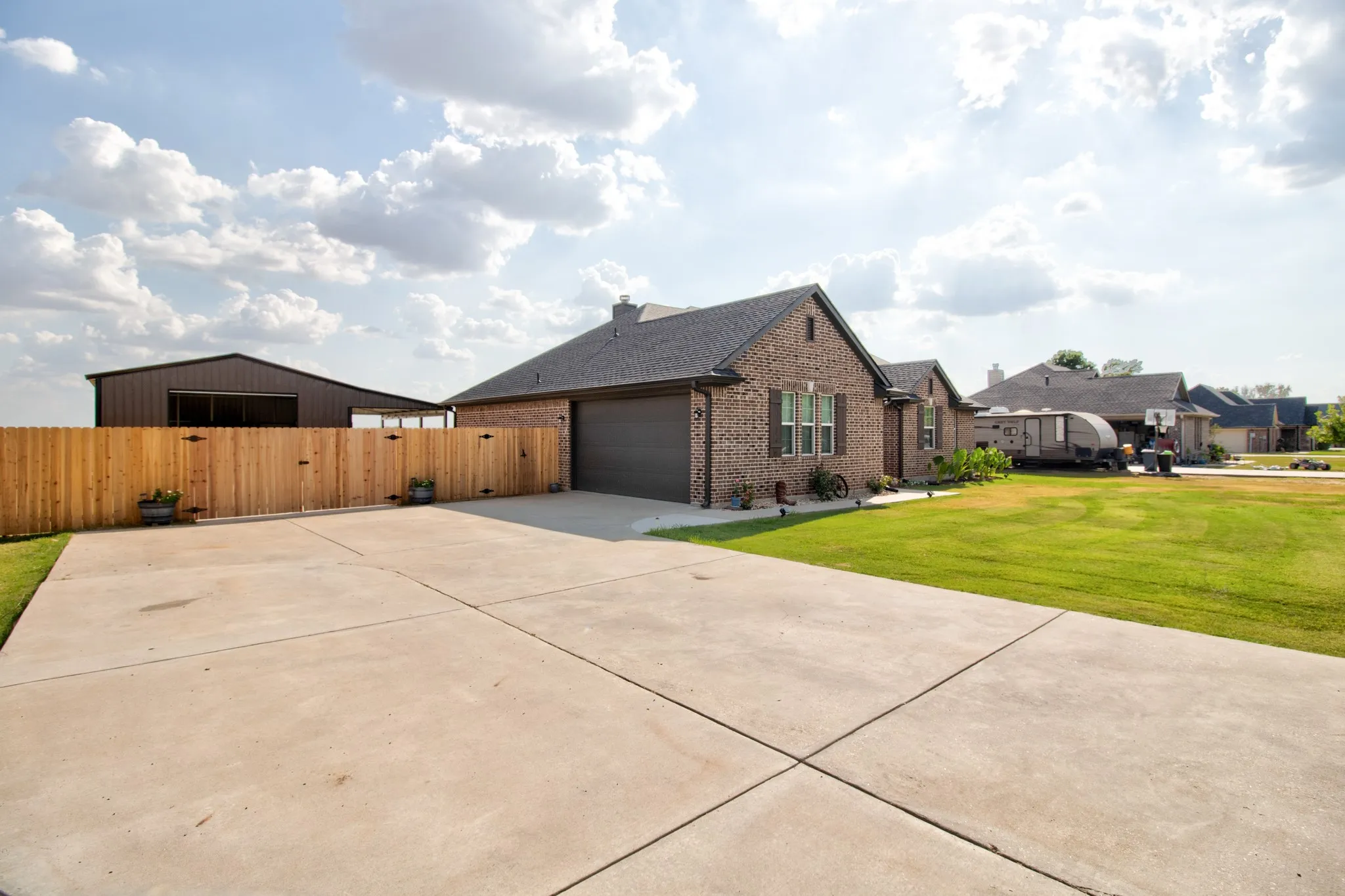  enlarged driveway in 2026.