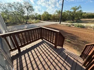 Front Porch and gravel drive