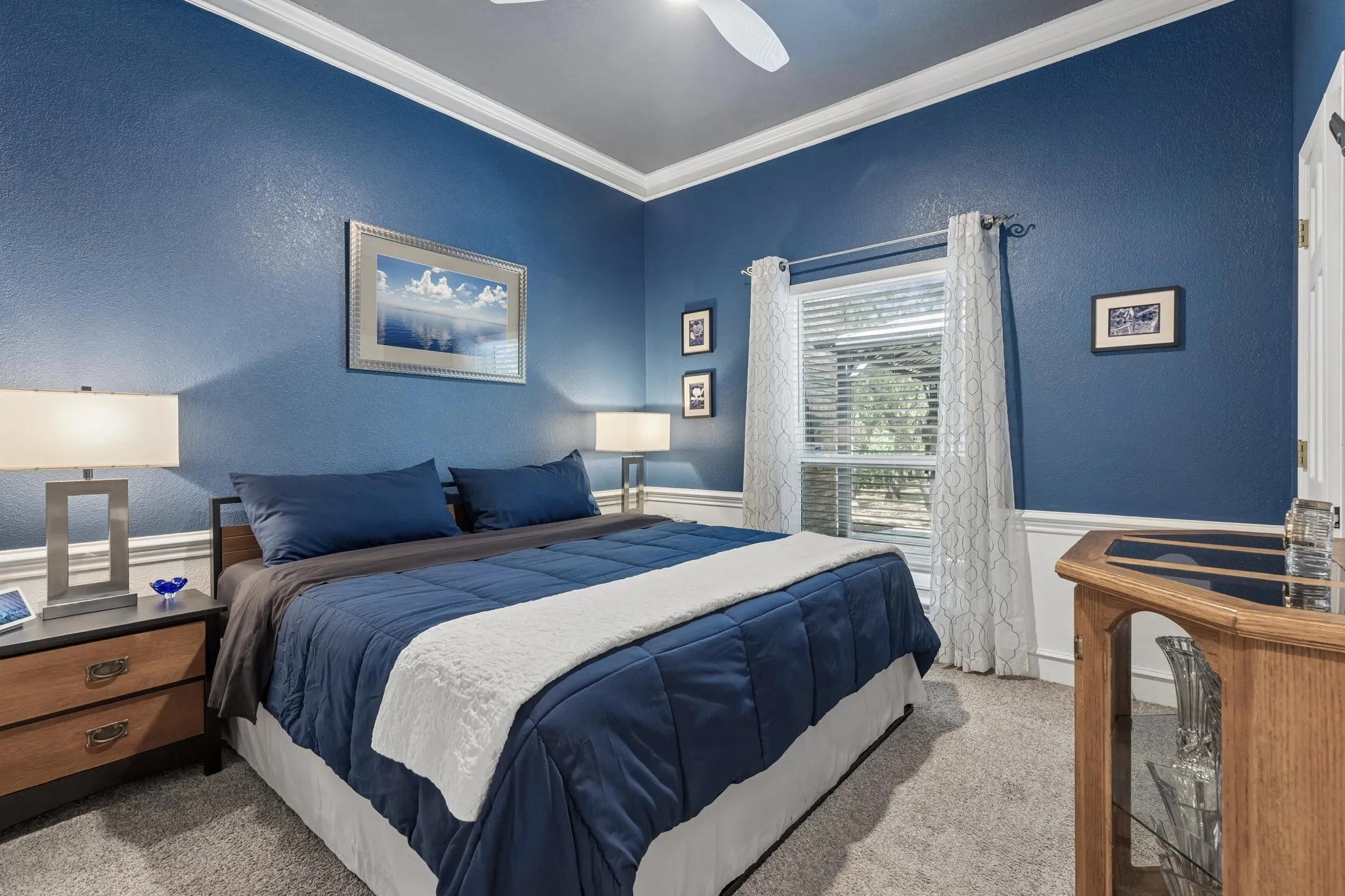 Bedroom 2 is conveniently located downstairs