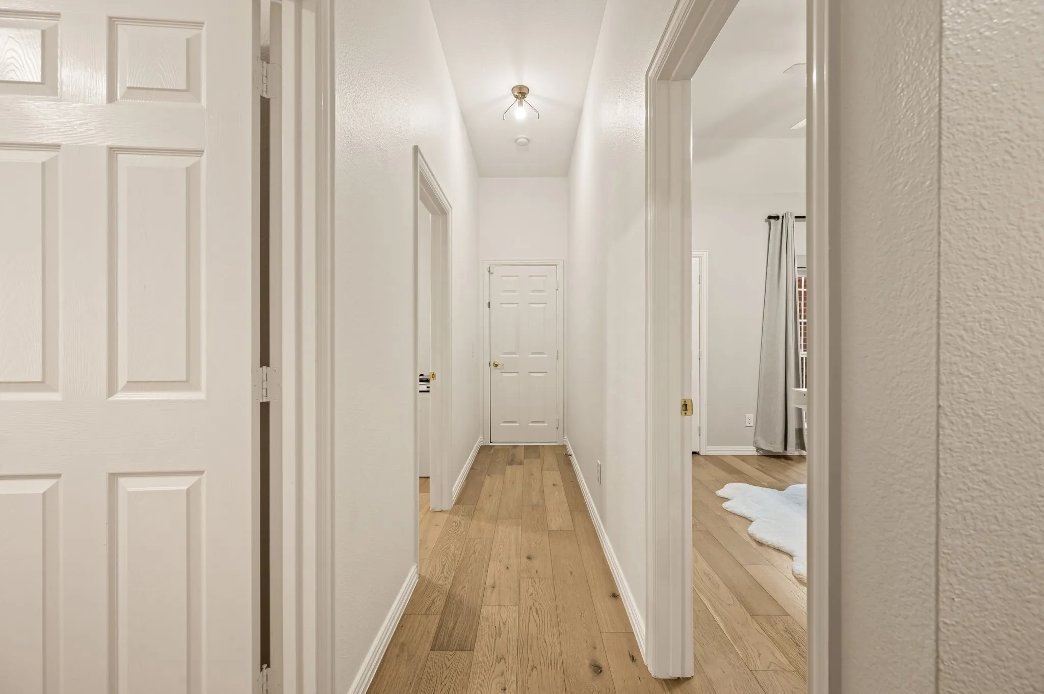 Hallway on other side of home