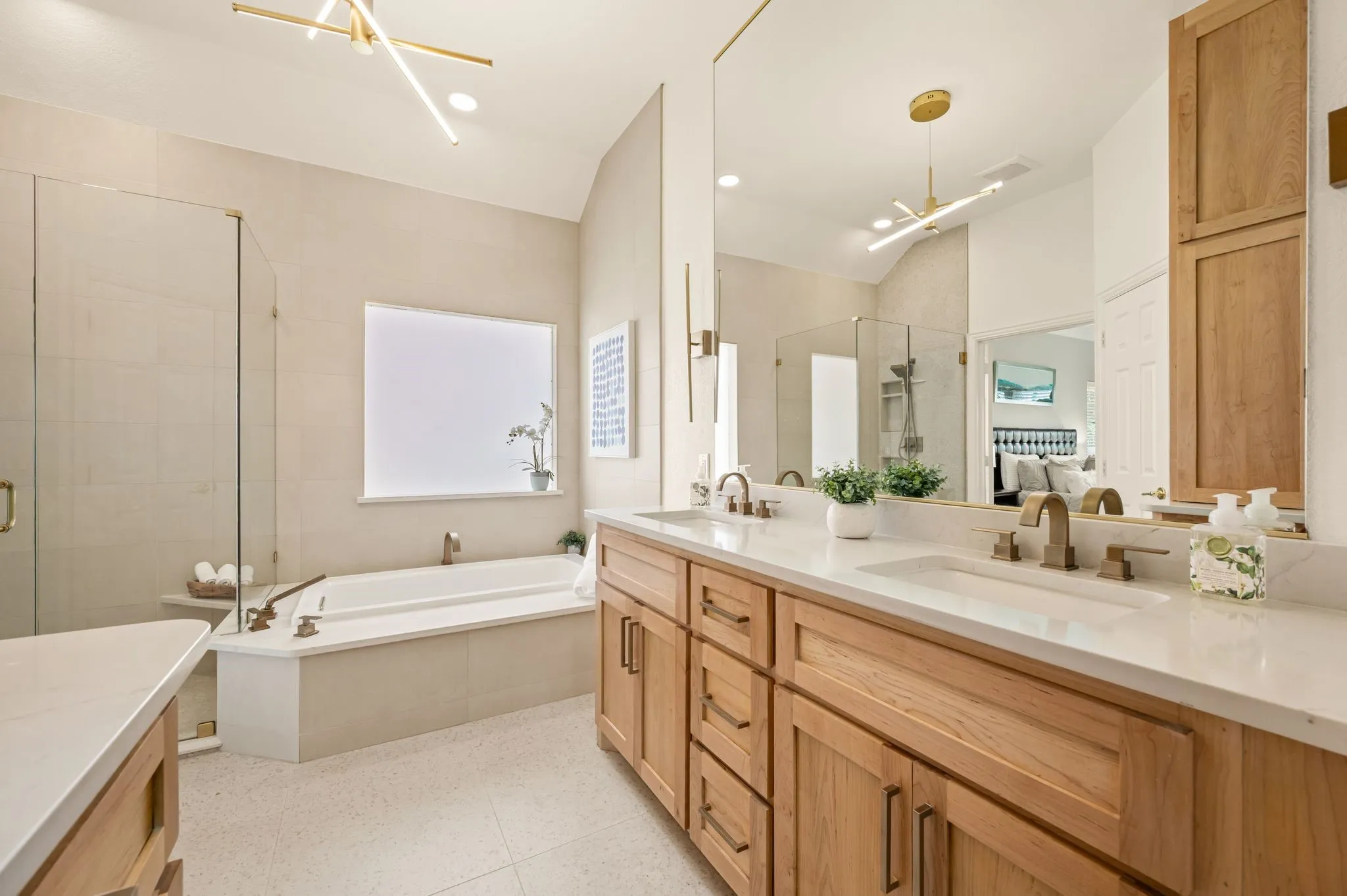 Stunning spa-like remodeled primary bathroom