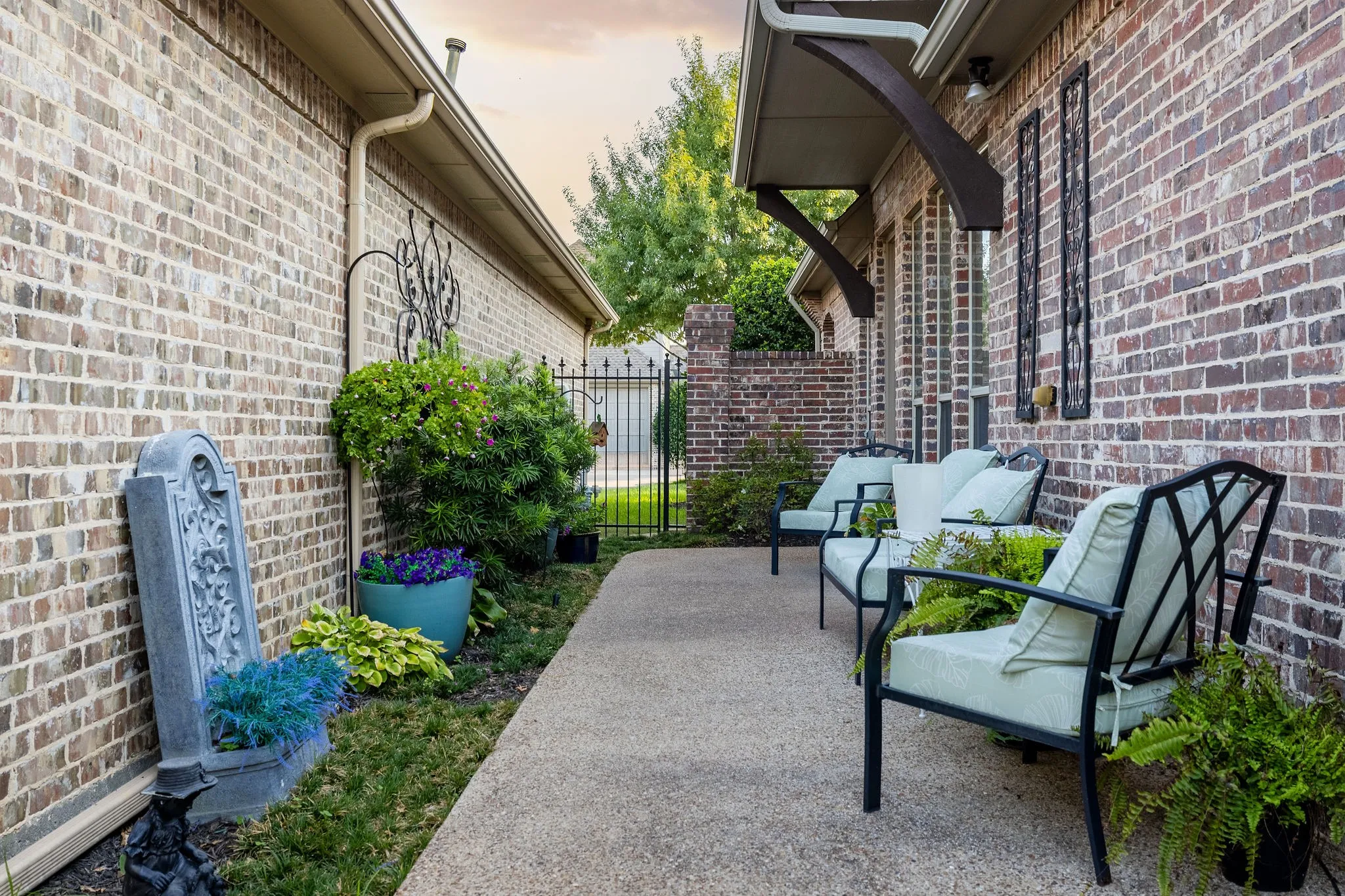 Brick exterior