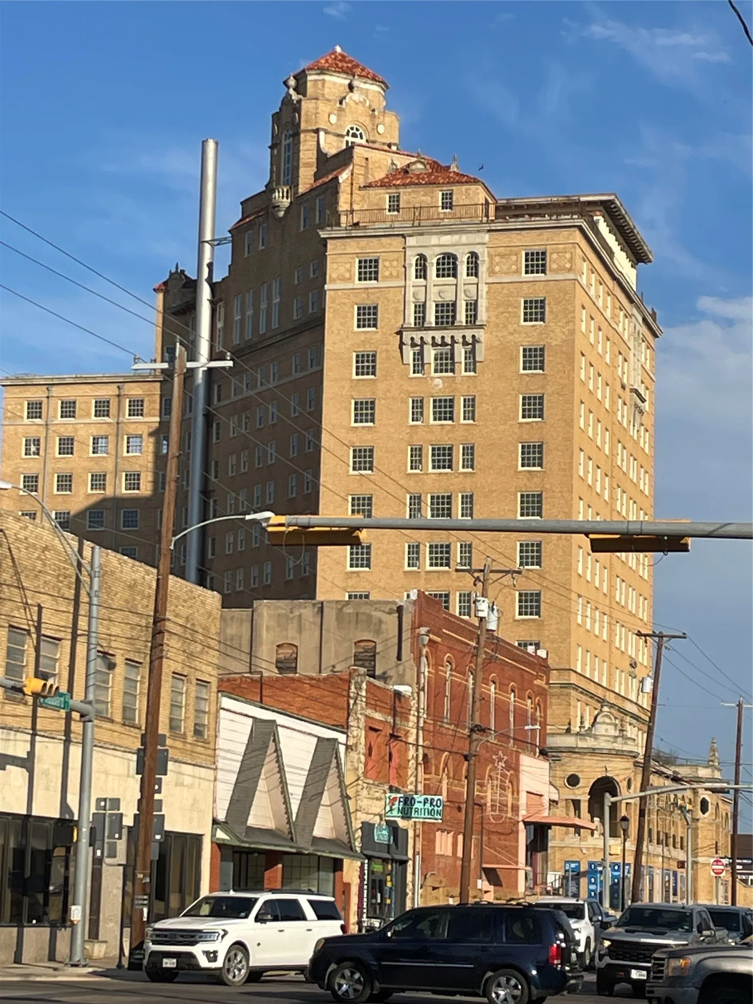 The Baker Hotel is just a short distance from this property
