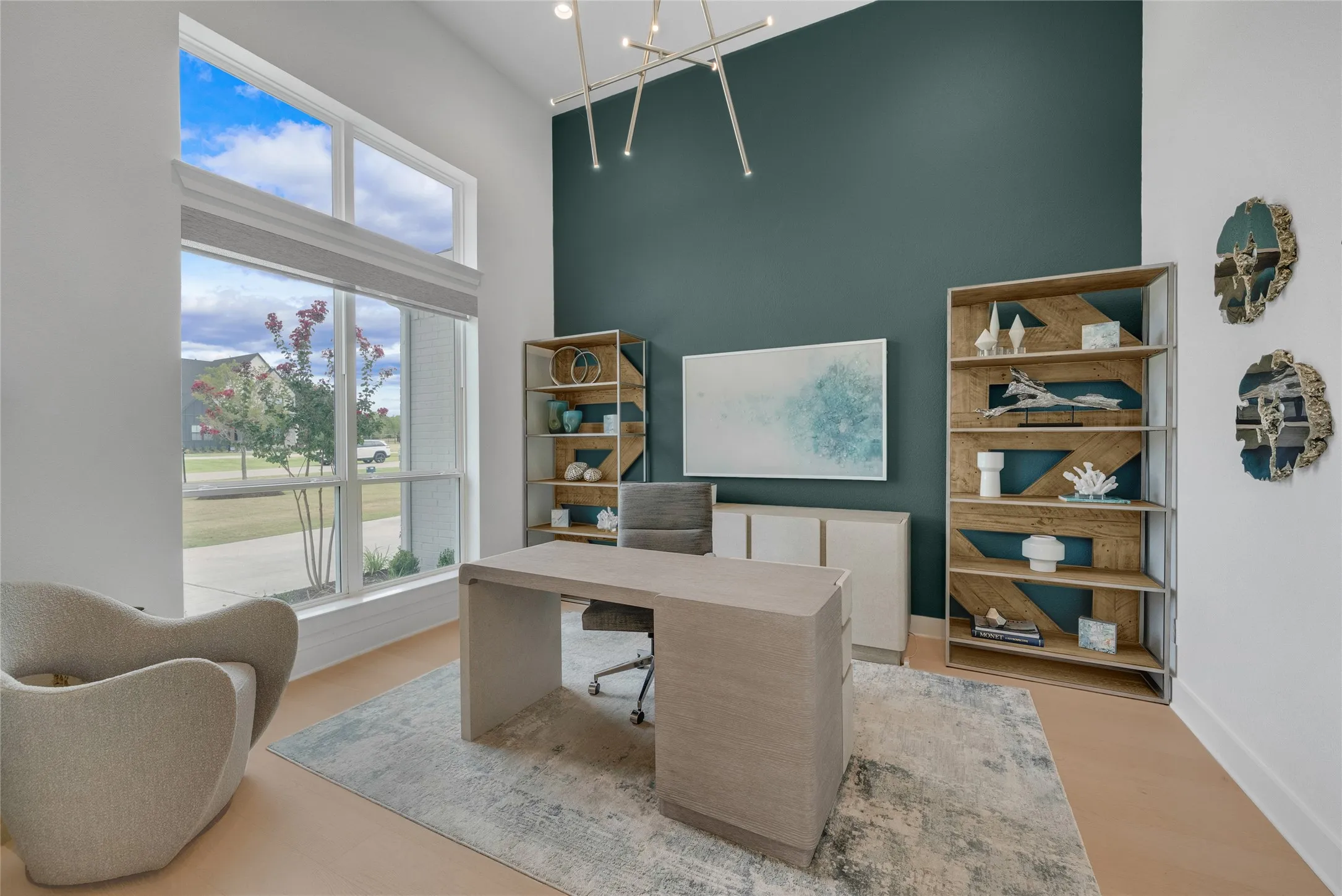 Dedicated Study with glass doors