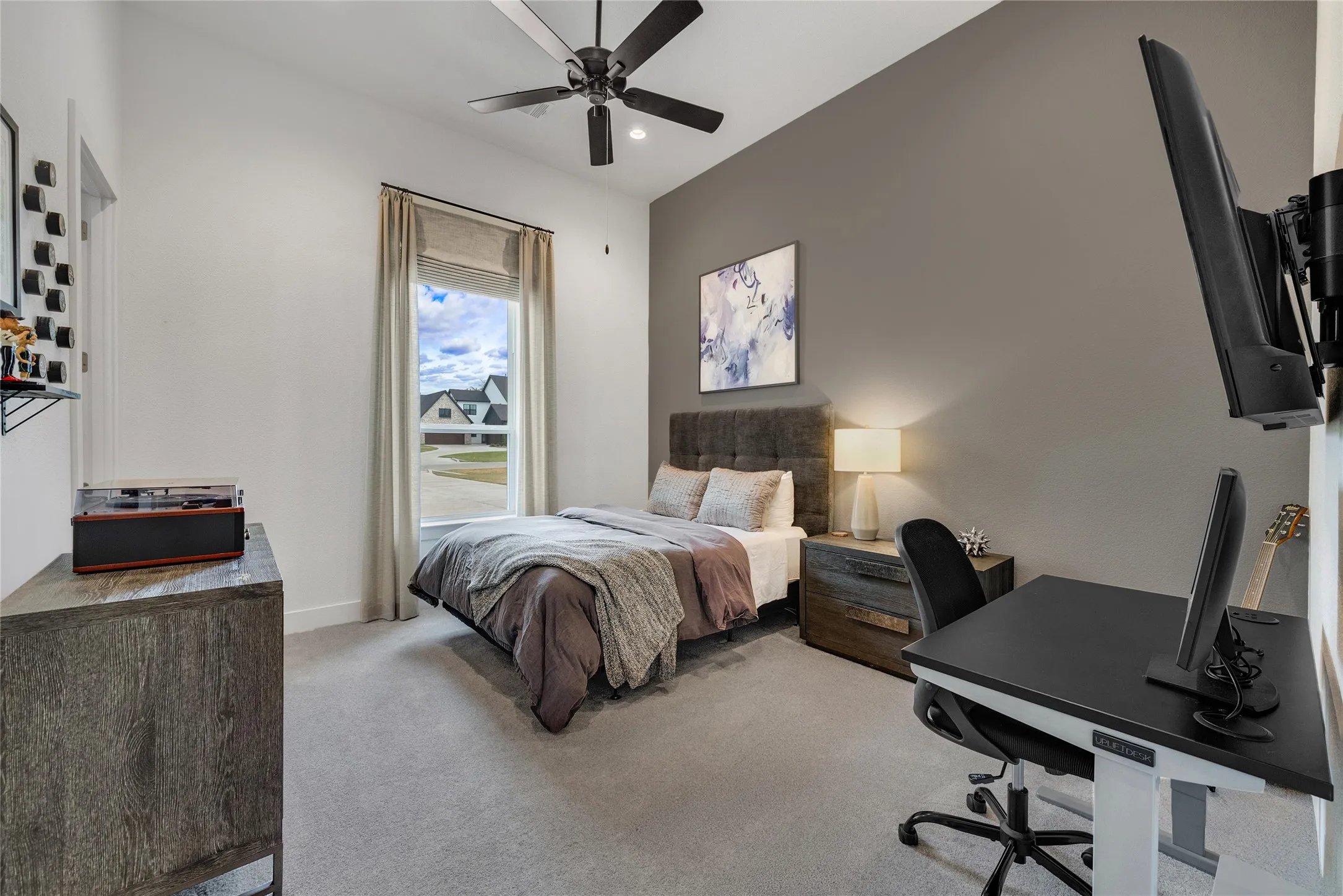 Oversized secondary bedroom
